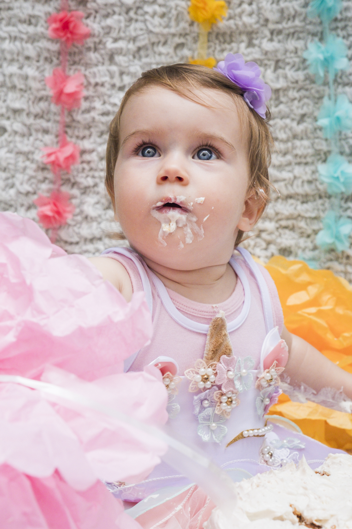 Smash the cake / baby photo session