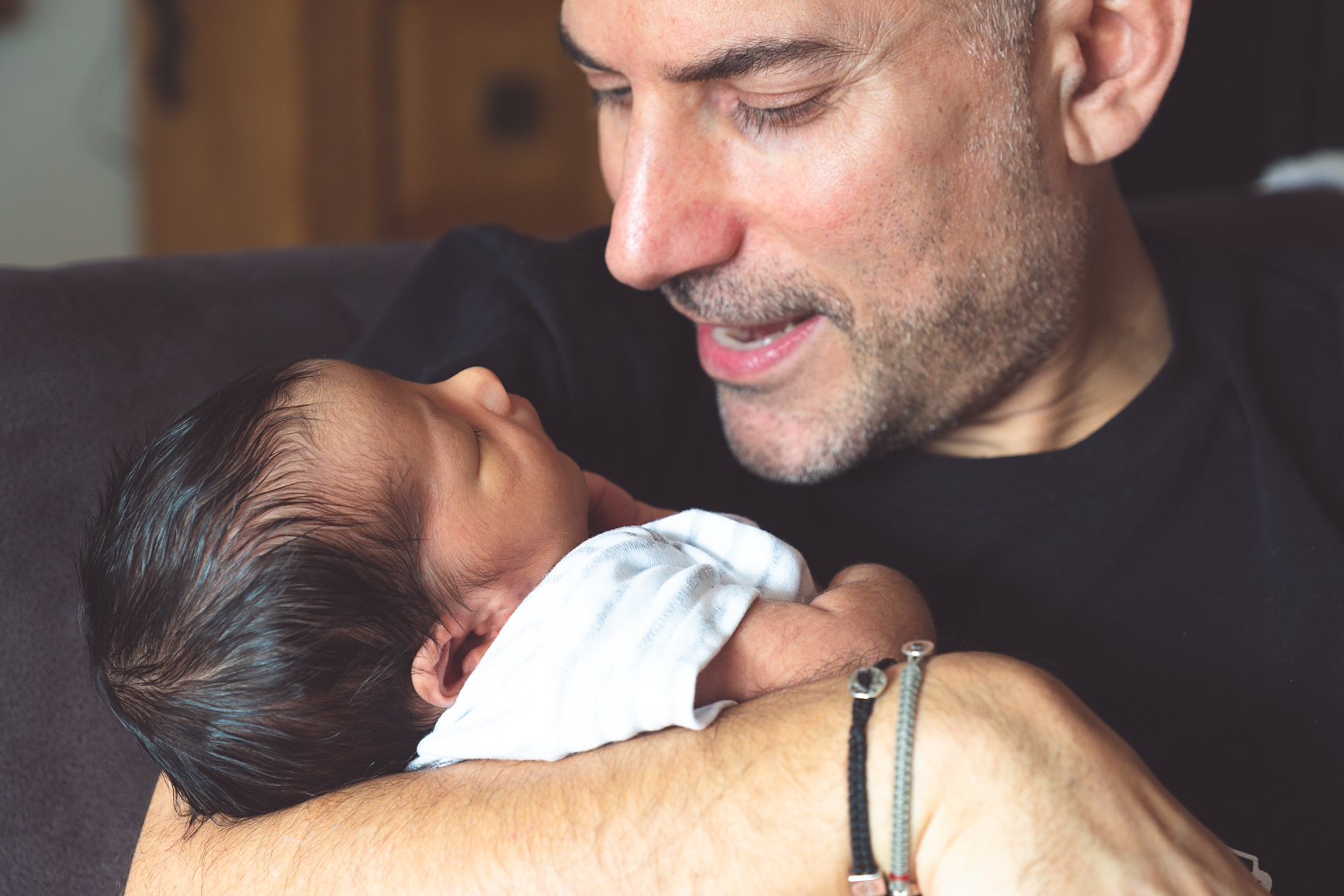 Newborn photo session