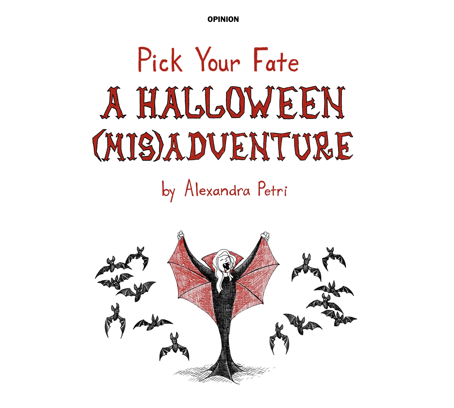 A Halloween (Mis)Adventure

Art direction and illustration by Michelle Kondrich.