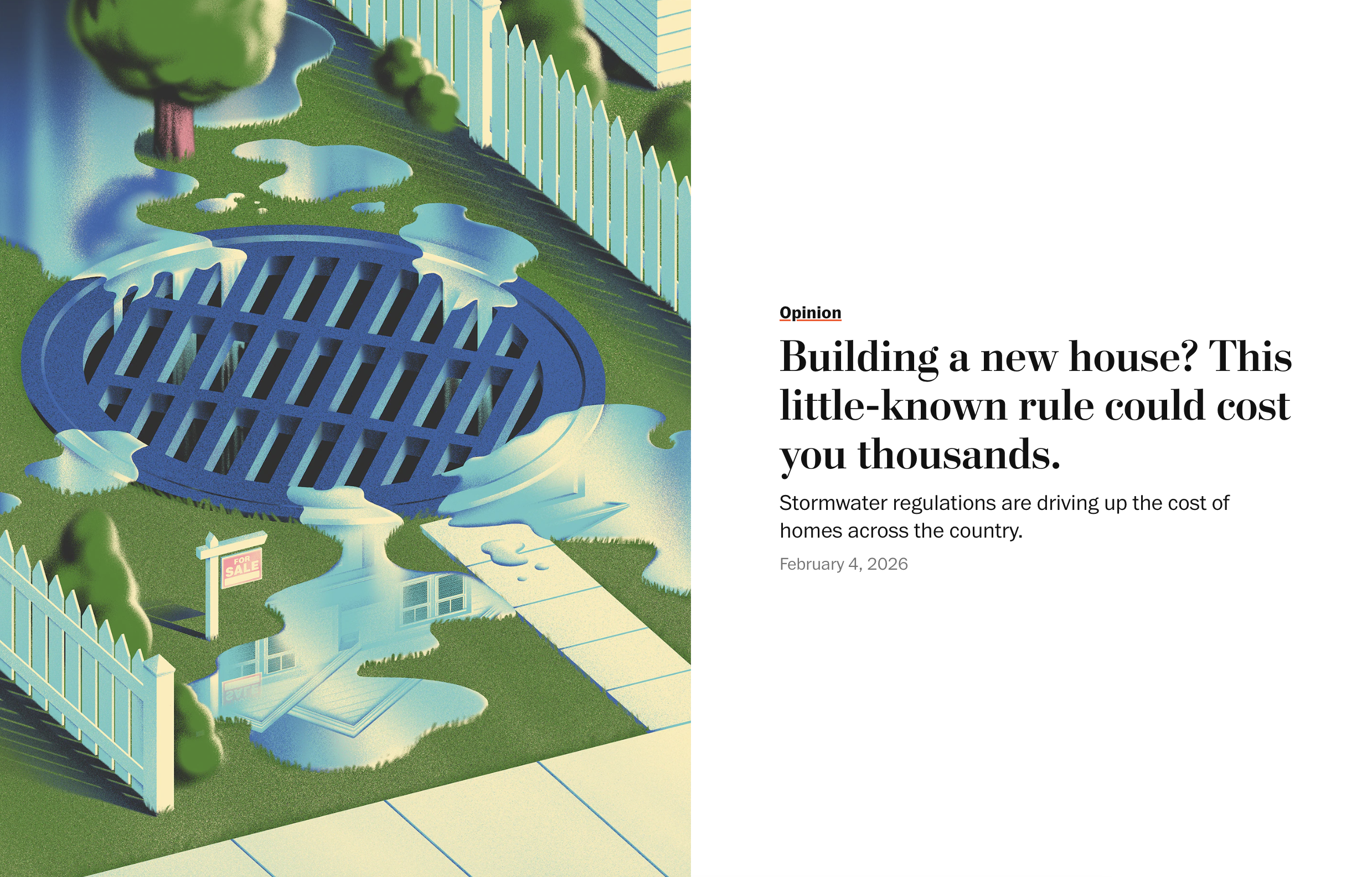 Building a new house? This little-known rule could cost you thousands.

Illustration by Adrián Astorgano