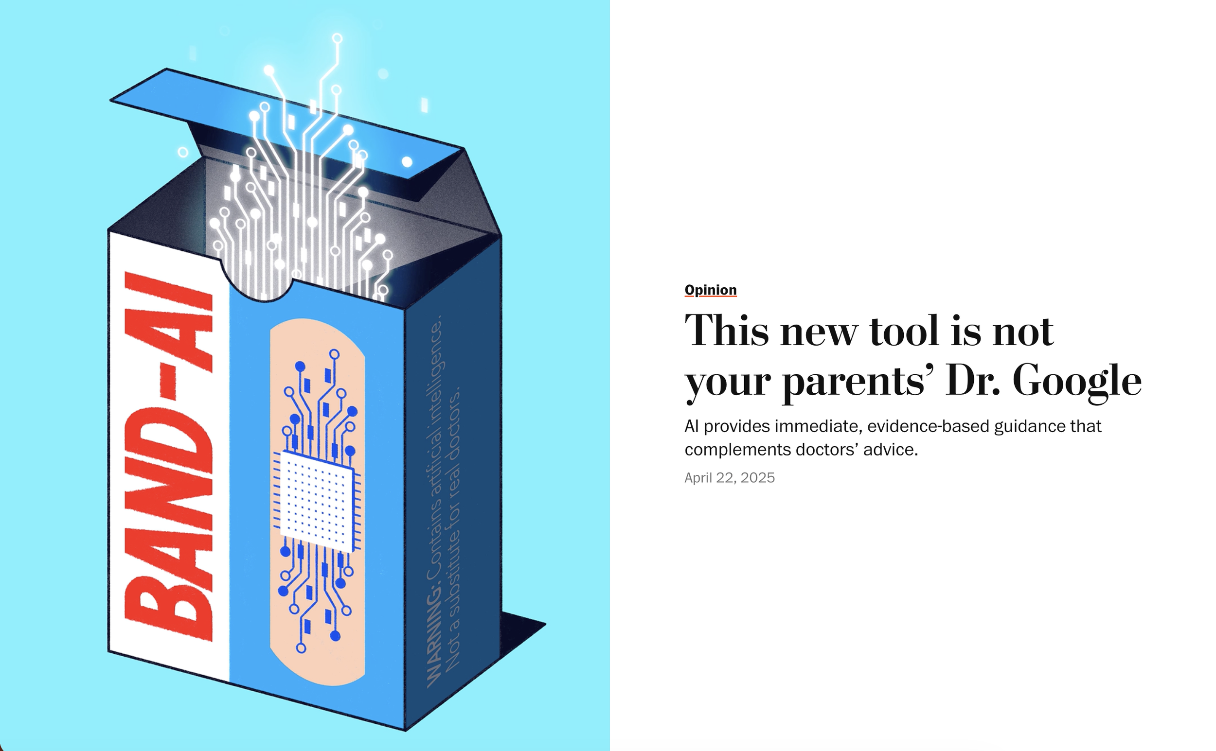 This new tool is not your parents’ Dr. Google

Illustration by Josie Norton.