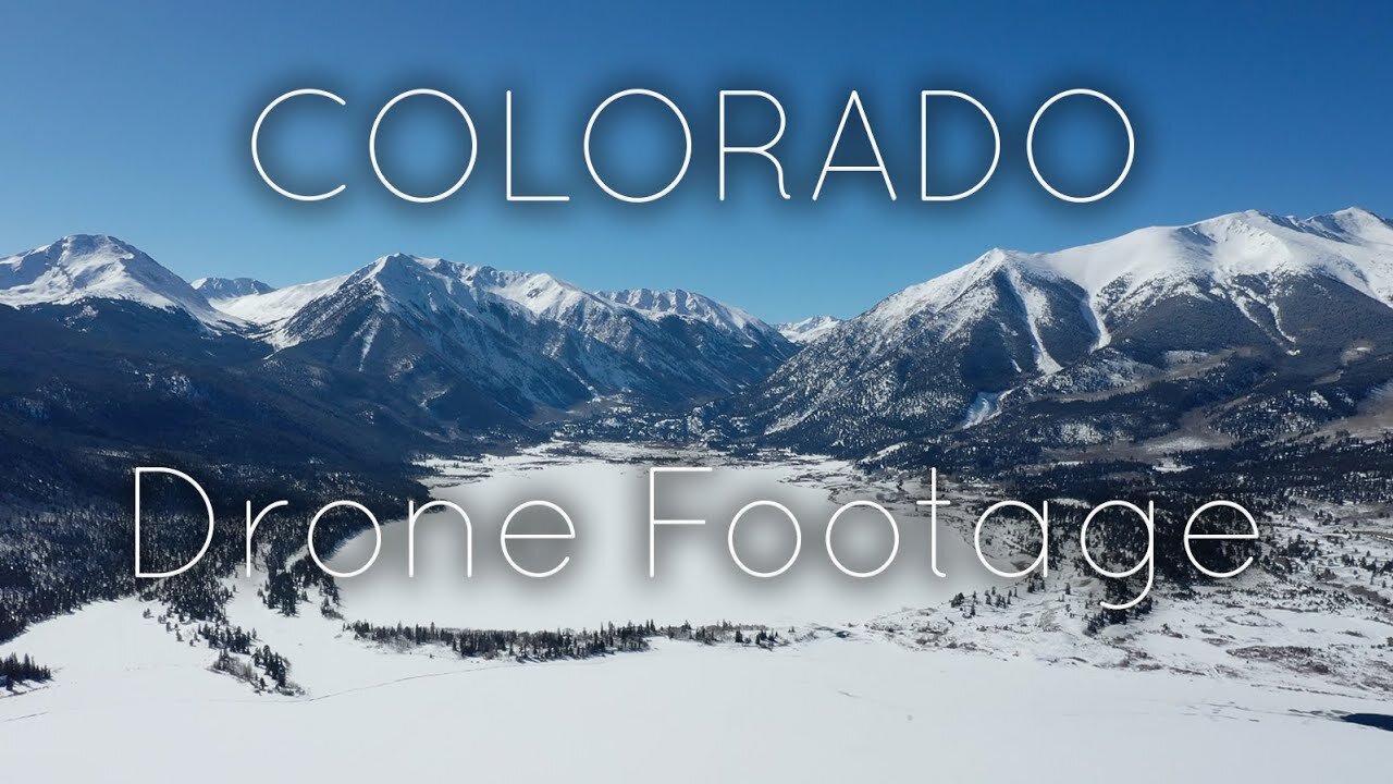Colorado Winter Drone Footage | Twin Lakes, Leadville, Buena Vista, Red Cliff, Nederland, Minturn