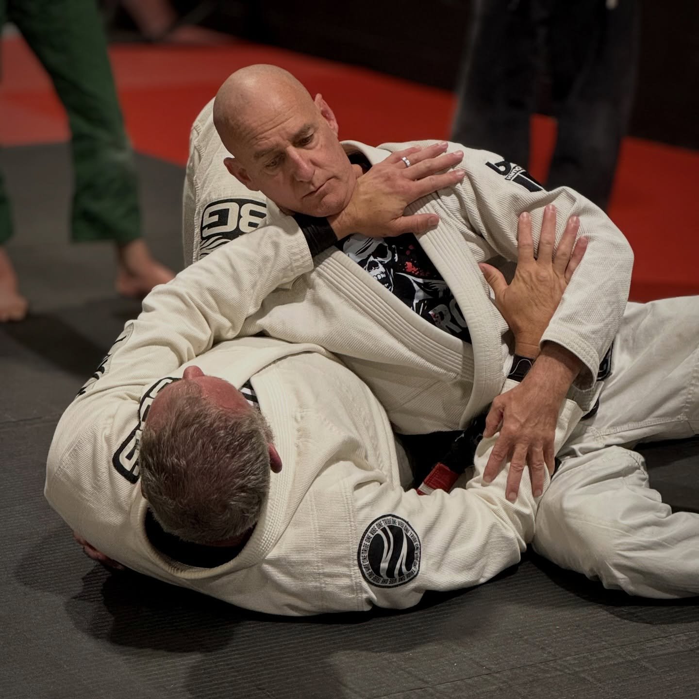 Connection is everything. #sbg #otov #bjj #fightingspirit #grappling #aliveness