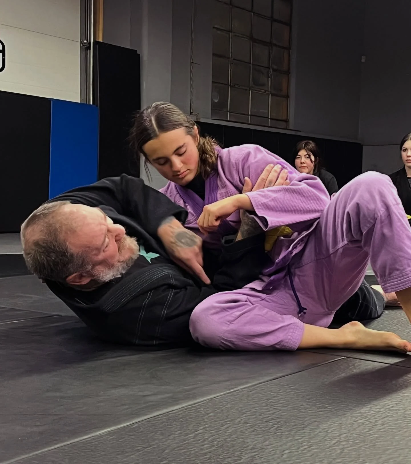 It&rsquo;s always great a great feeling when they make their way back to the mats. #sbg #otov #bjj #girlsrule #girlsingis