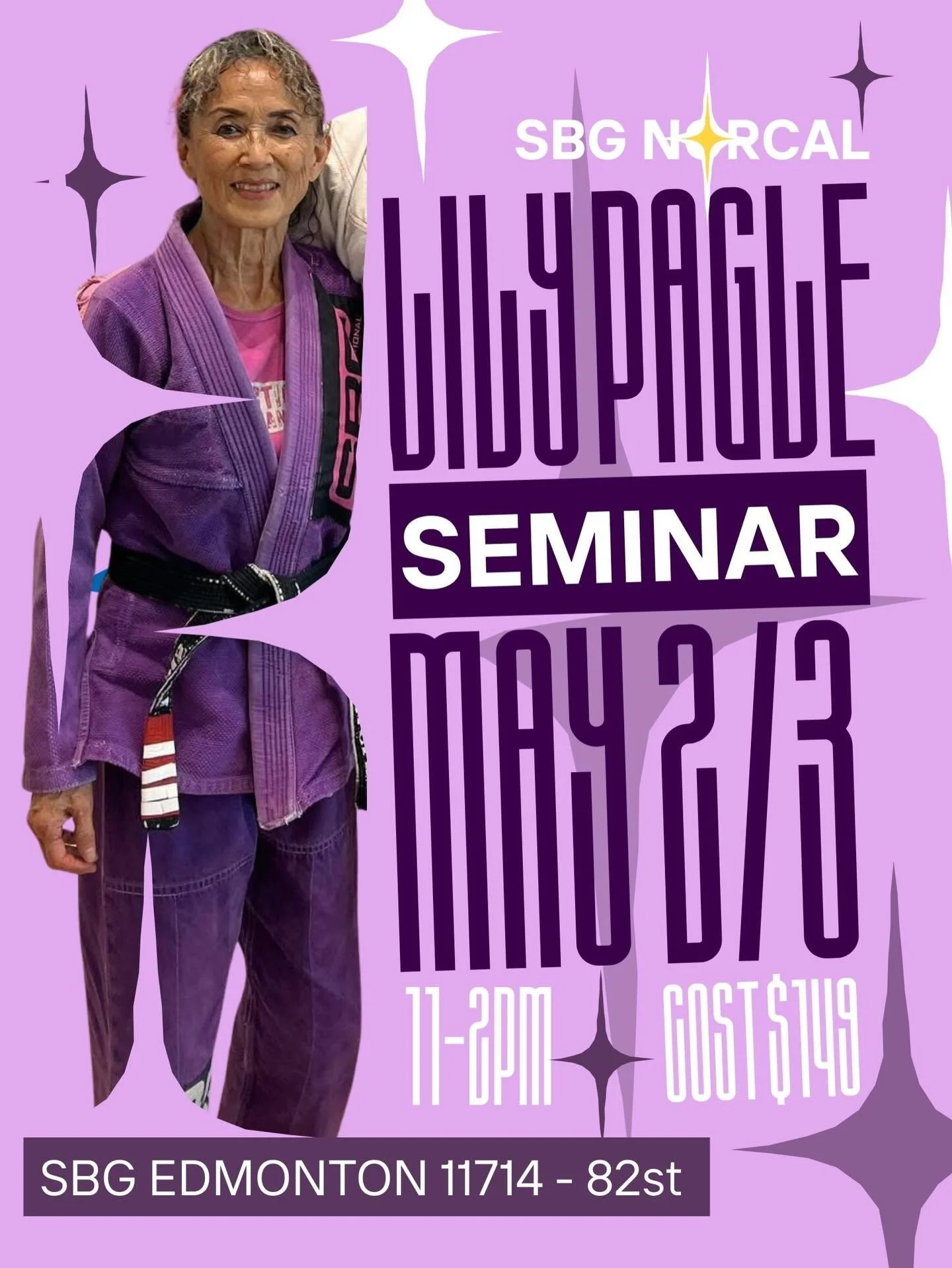 4th degree black belt under Matt Thornton and Judo black belt - Lily Pagle will be joining us May 2/3rd!!! Lily is a force to be reckoned with and has a soul as kind as they come. 
Come learn some cool stuff and hang out with a great community. Link 