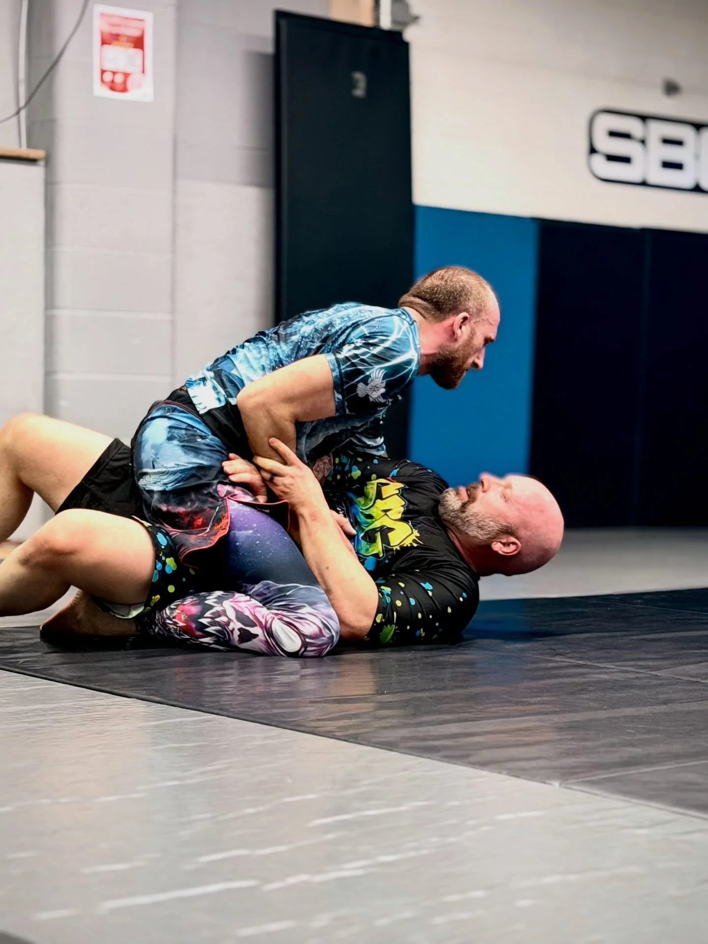 Make space to take space, take space to make space. #sbg #otov #bjj #grappling #sbgyeg