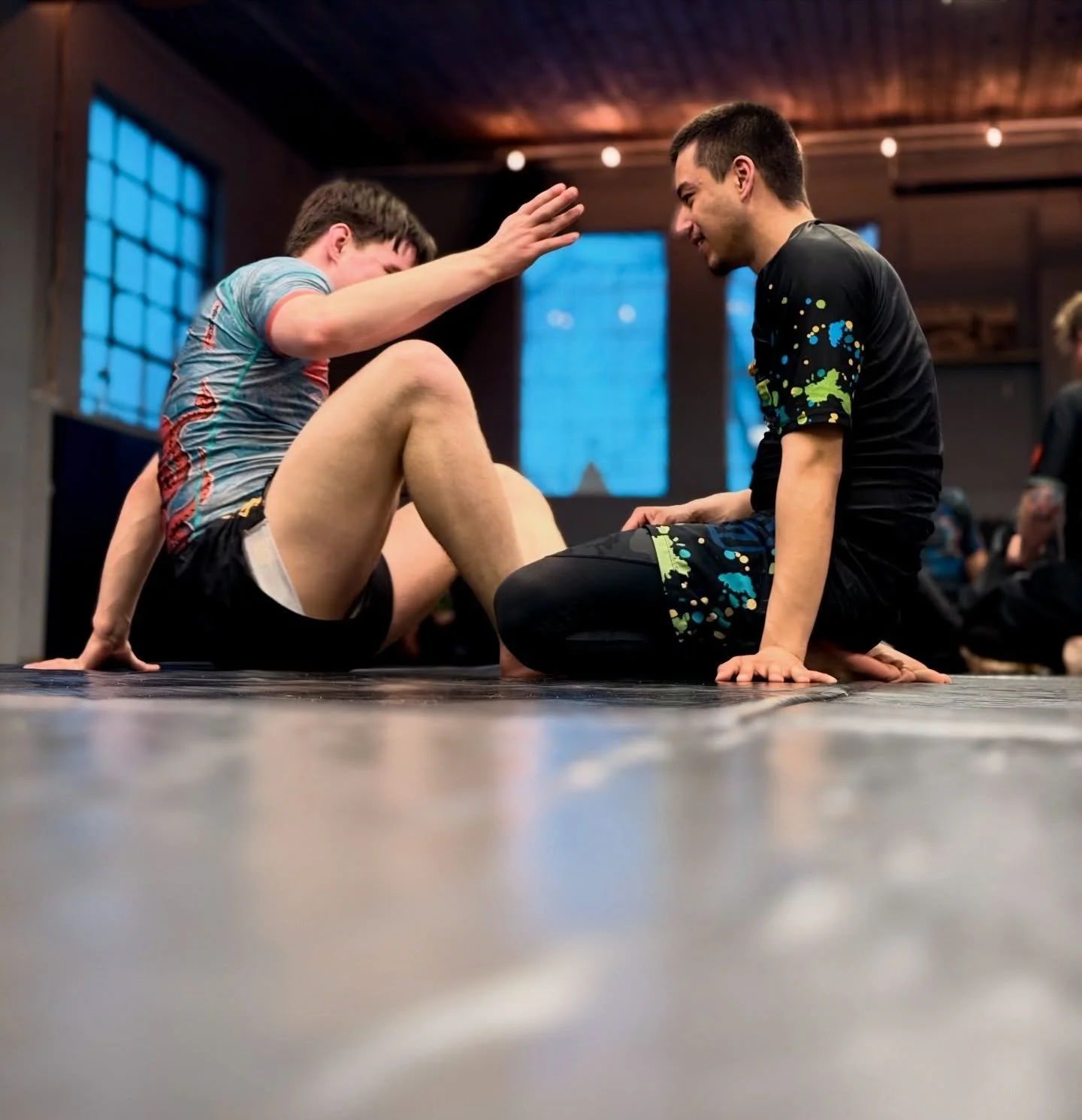 Passing on the lessons our journeys have distilled. #sbgyeg #bjjlife #lessonslearned #matlife #pma