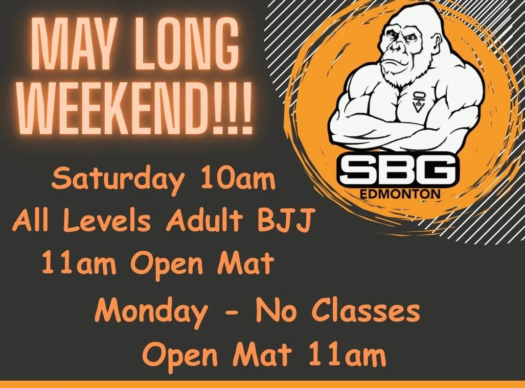 Reminder - 
No 9am and no kids comp team Saturday 
10am all levels teen/adult bjj (foundations welcome)
11am open mat 

Monday - No Classes - Open Mat 11am