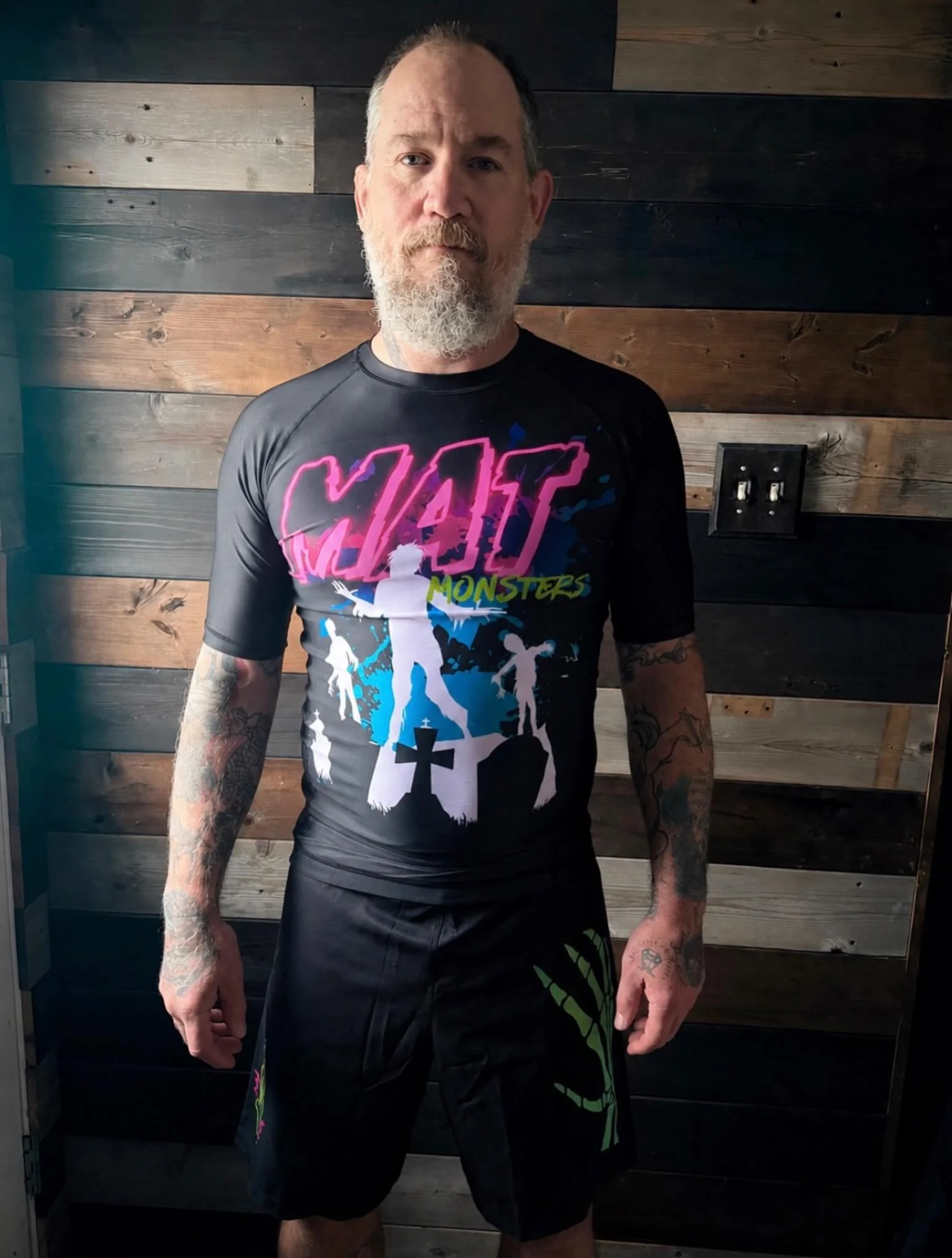 New adult swag alert!!!! 
Brand new, hot off the press @mat_monsters_apparel original design. 
Pre-order now!
Shorts, short sleeve AND long sleeve rashguards available. 
Shipping available! 
Link in bio to order. 
Order goes in Monday June 8th - DON&
