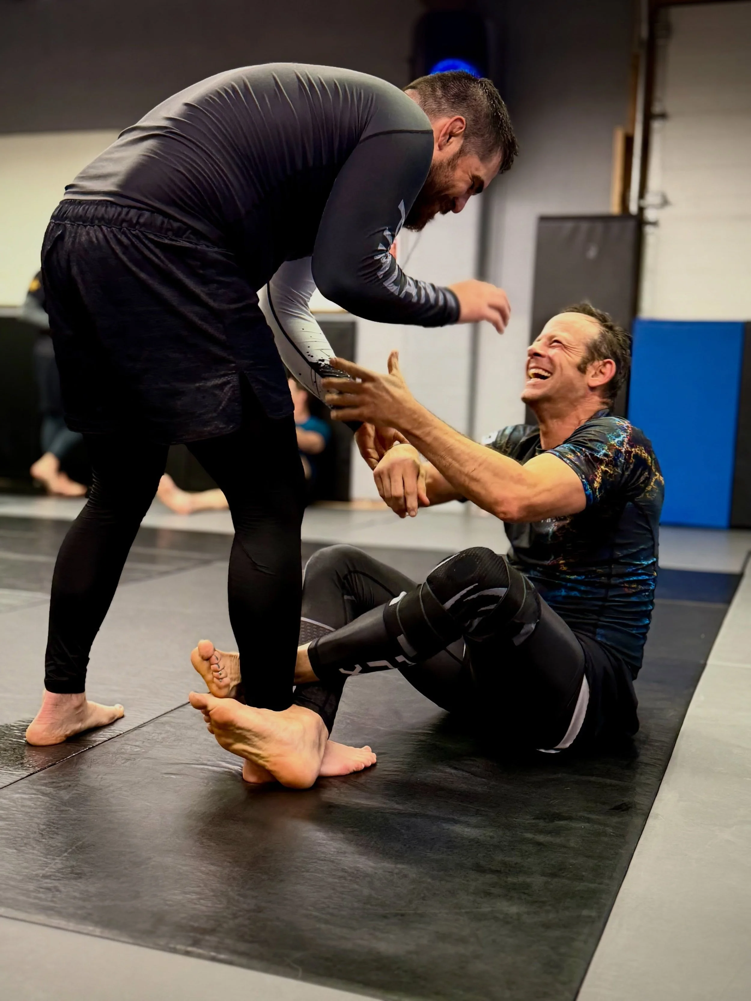 Because if you aren&rsquo;t having fun. What&rsquo;s the point. #sbg #otov #bjj #nogi #sbgyeg