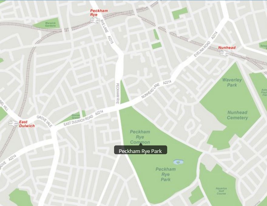 Park information — Peckham Rye Park