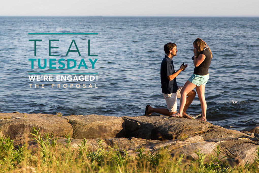 Teal Tuesday: We're Engaged!!