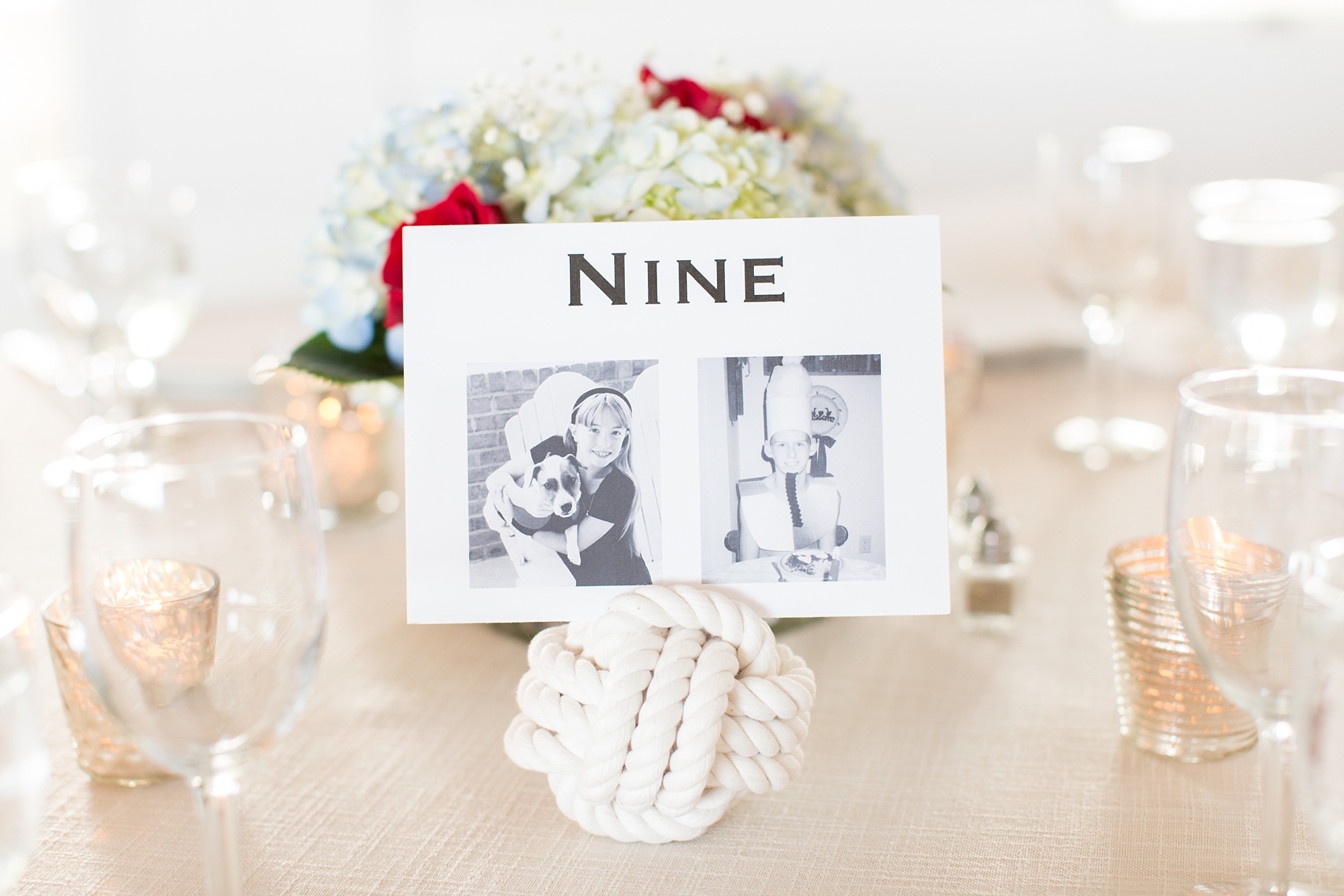  I love everything about this nautical wedding. 