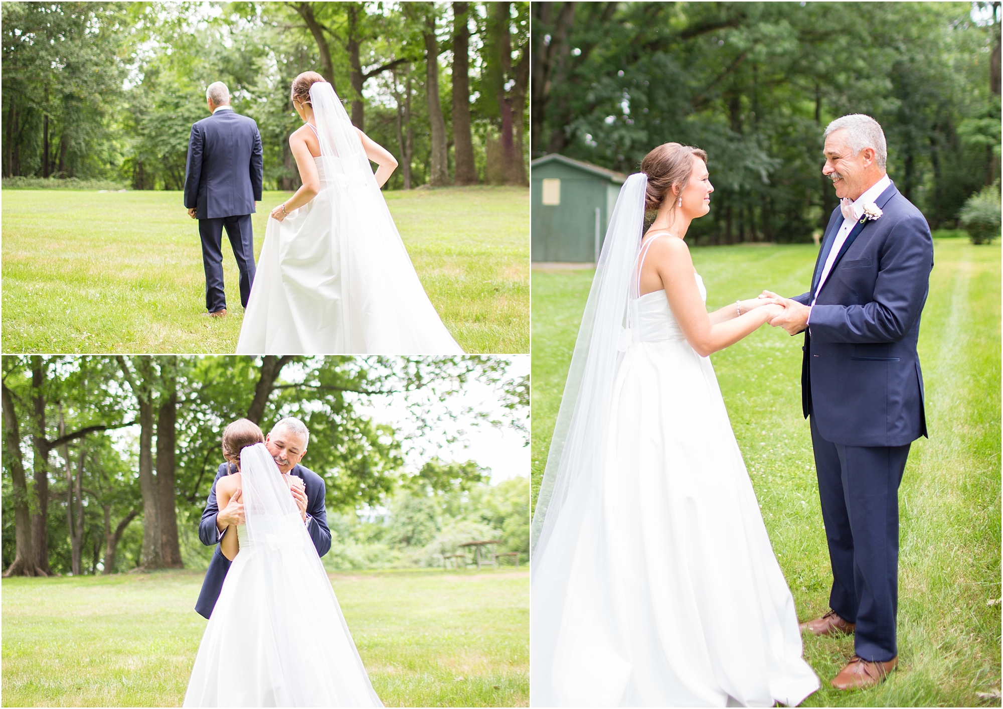  Daddy/daughter first look! So precious! 