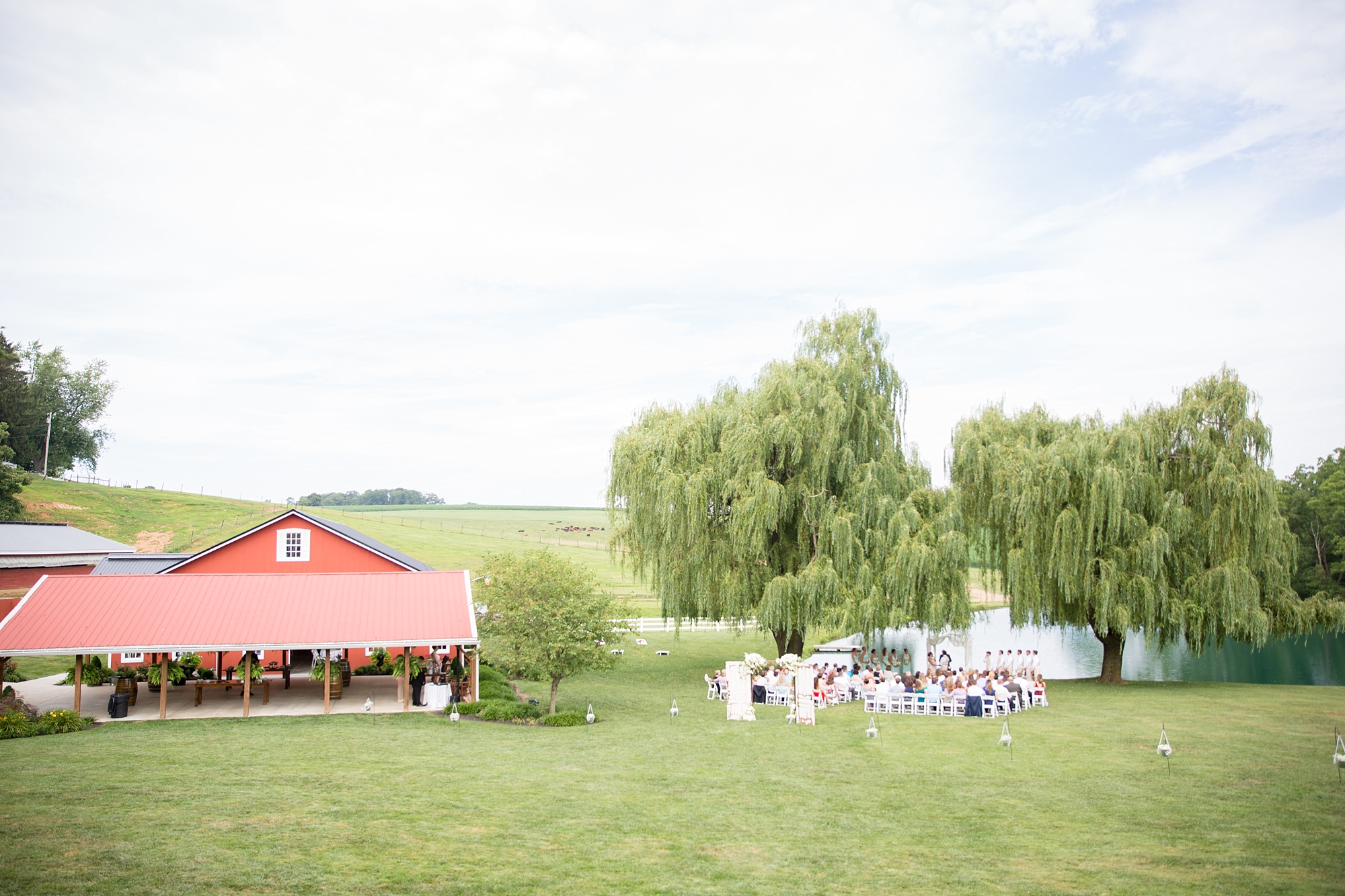 Denny & Joy {Pond View Farm in White Hall, MD} — Anna Grace Photography