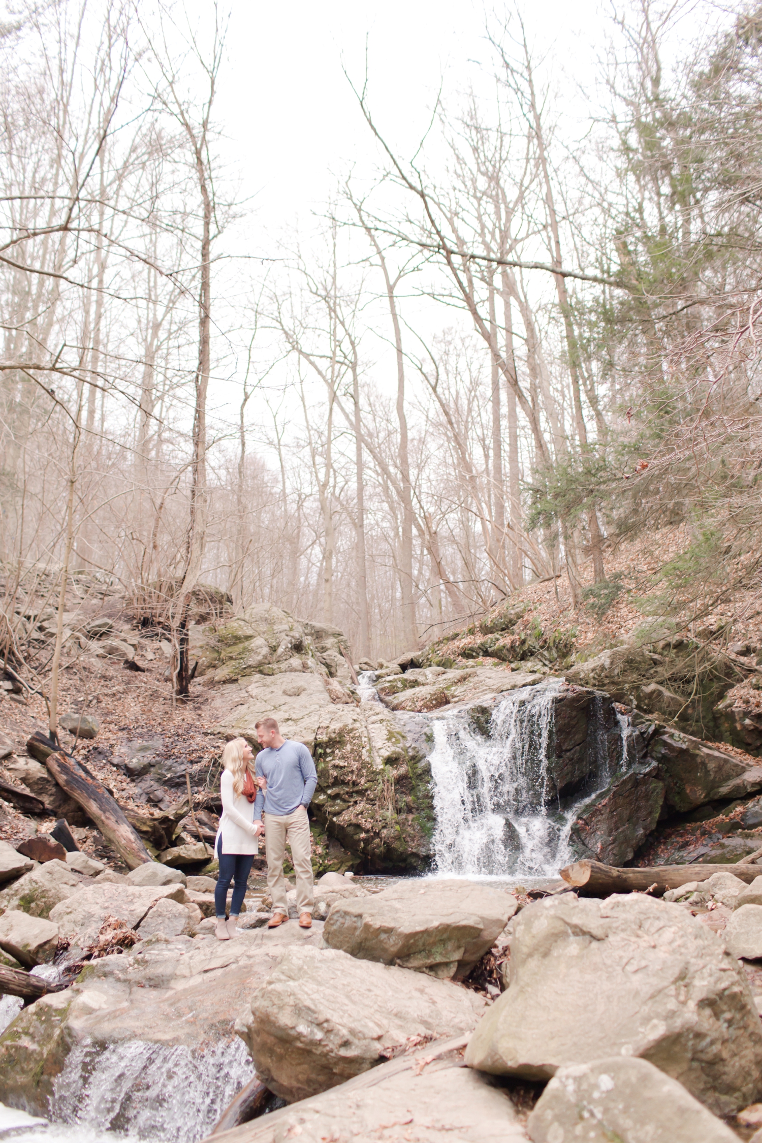  The awesome waterfall!! Thanks for climbing on the rocks for these shots Joe and Christine! 