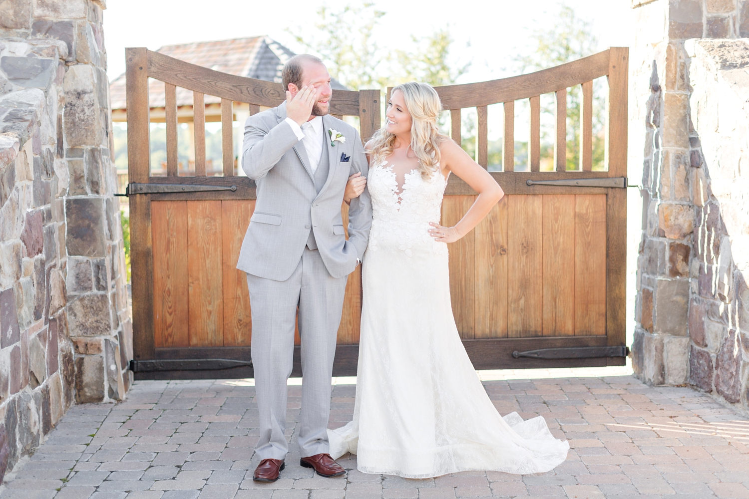  Robbie was so excited to marry his girl, he kept getting emotional thinking about it. Love! 