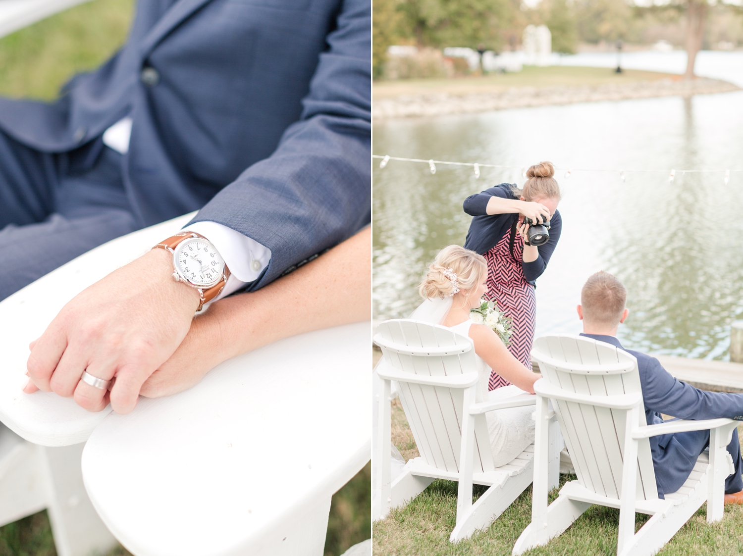  Kristine gave Joe this watch as a wedding present! Love the little details.&nbsp; 