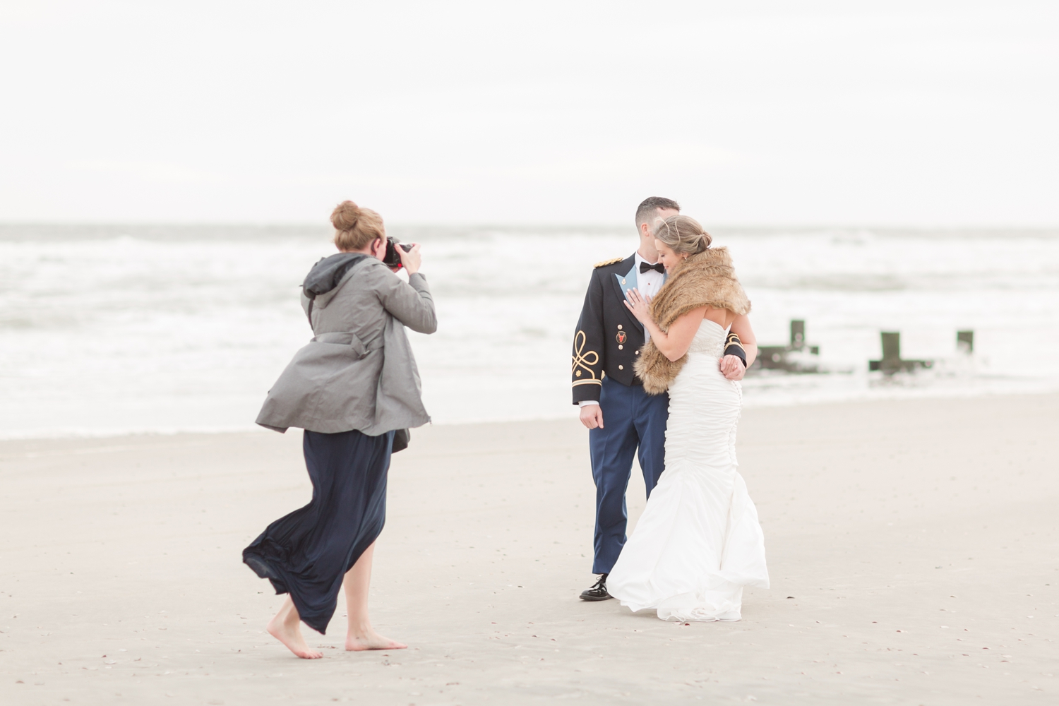  Also not the first time I have let the bride borrow my flats so she doesn't have to wear her heels in the sand. Glad to help! 