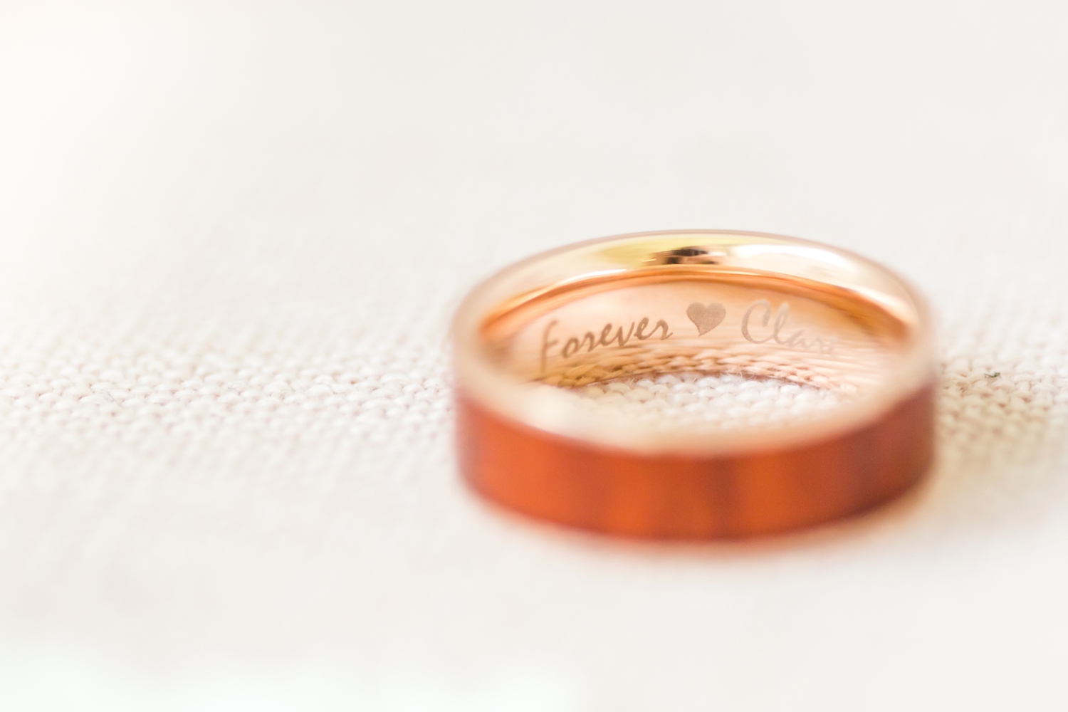  Love this engraving in Steven’s ring!  
