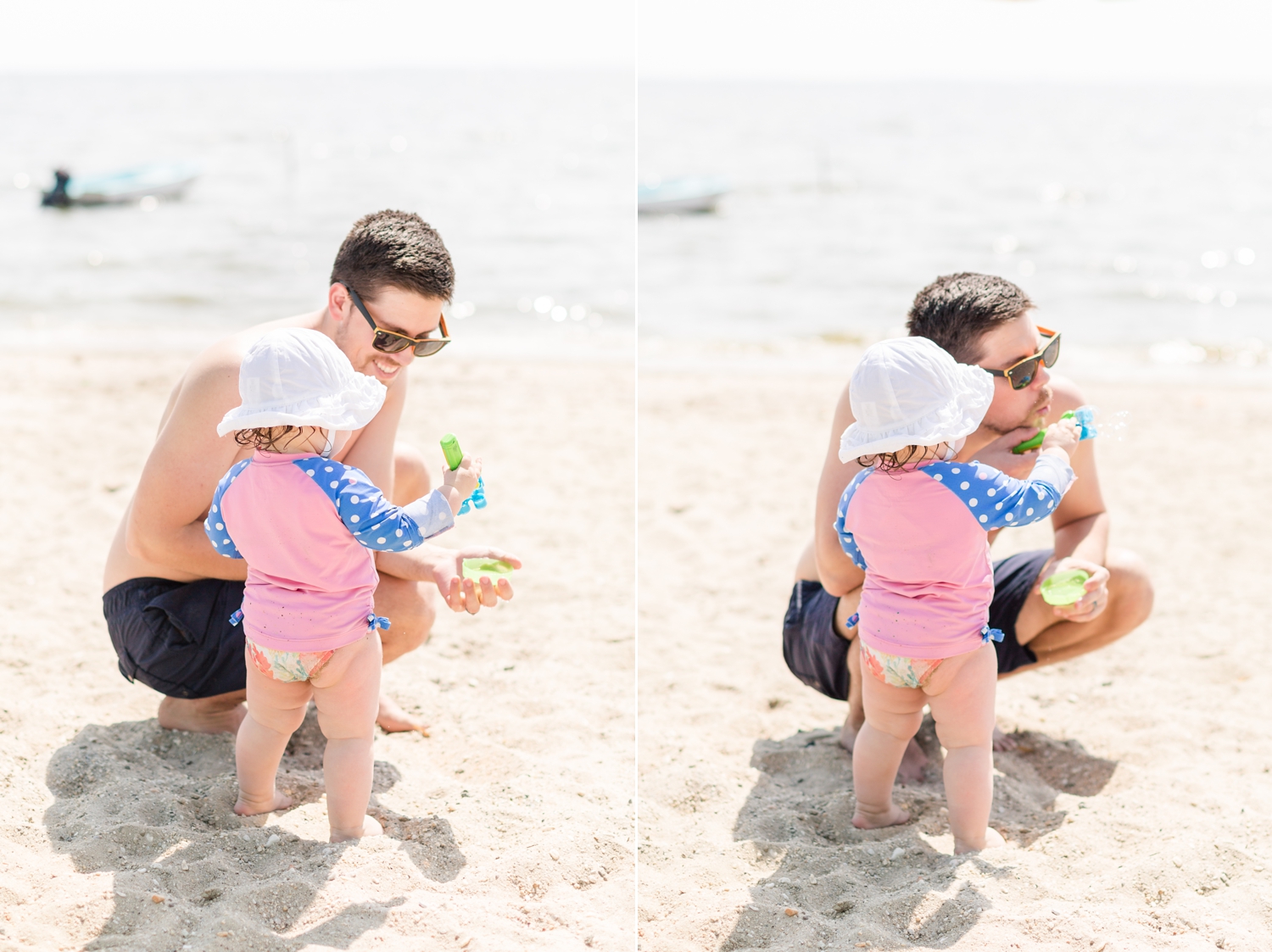  Bubbles on the beach! 