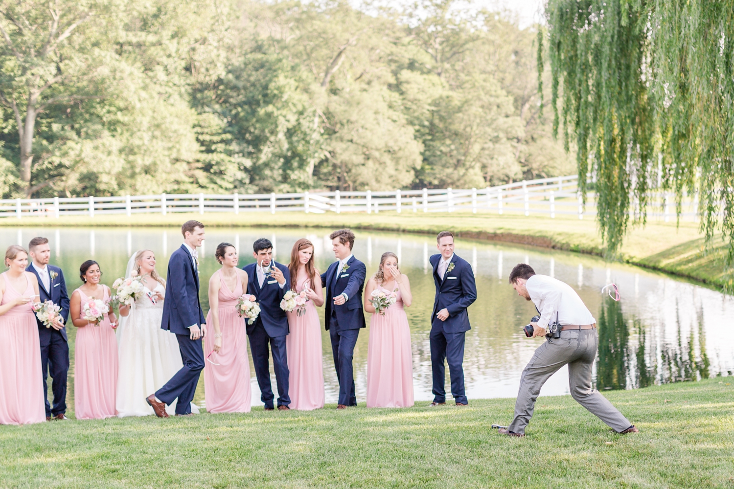  Poor Kevin got all of the sunglasses thrown at him when I told the bridal party to put them off to the side. Haha!! 