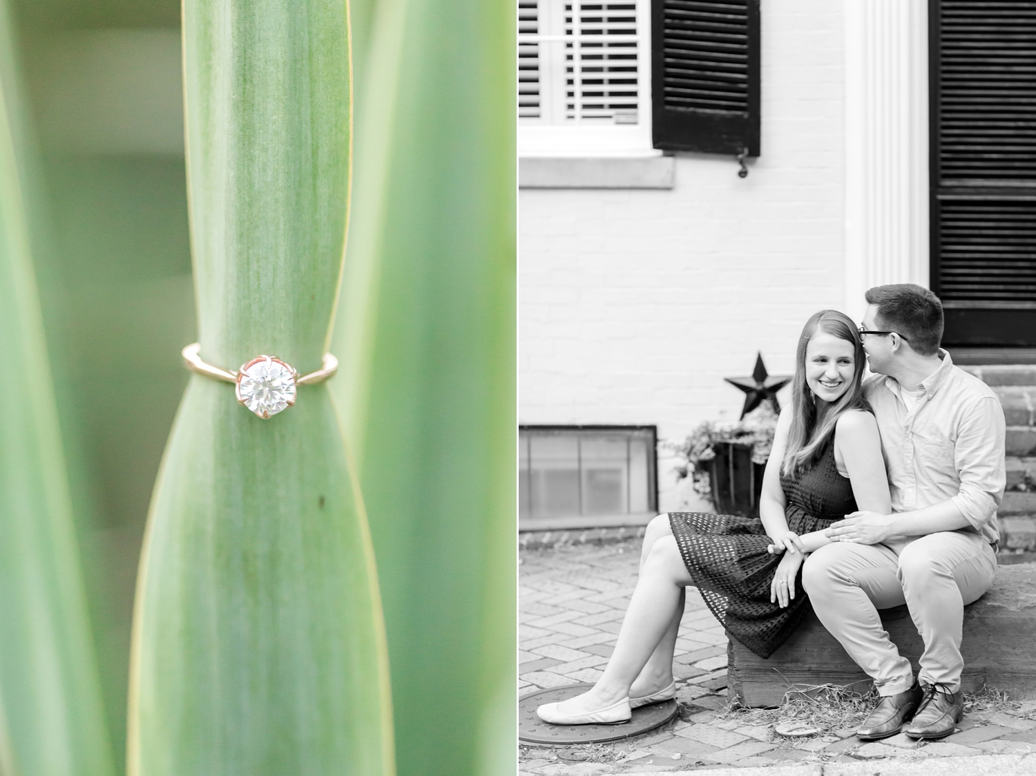  See more from   Chris and Lindy’s engagement session in Old Town Alexandria here  ! 