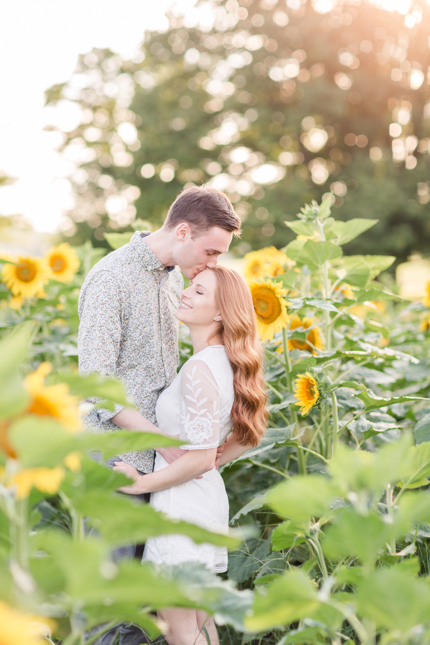  That light and the sunflowers is magical with these two!! 