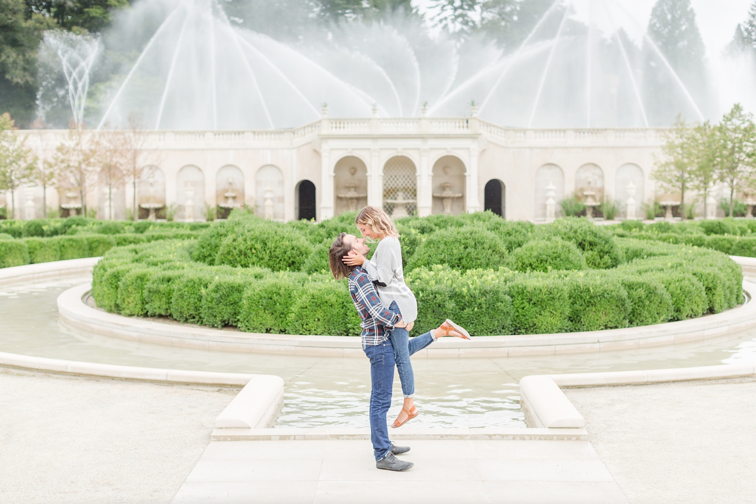  See more from   Kyle and Kaitlyn’s engagement session at Longwood Gardens here  ! 