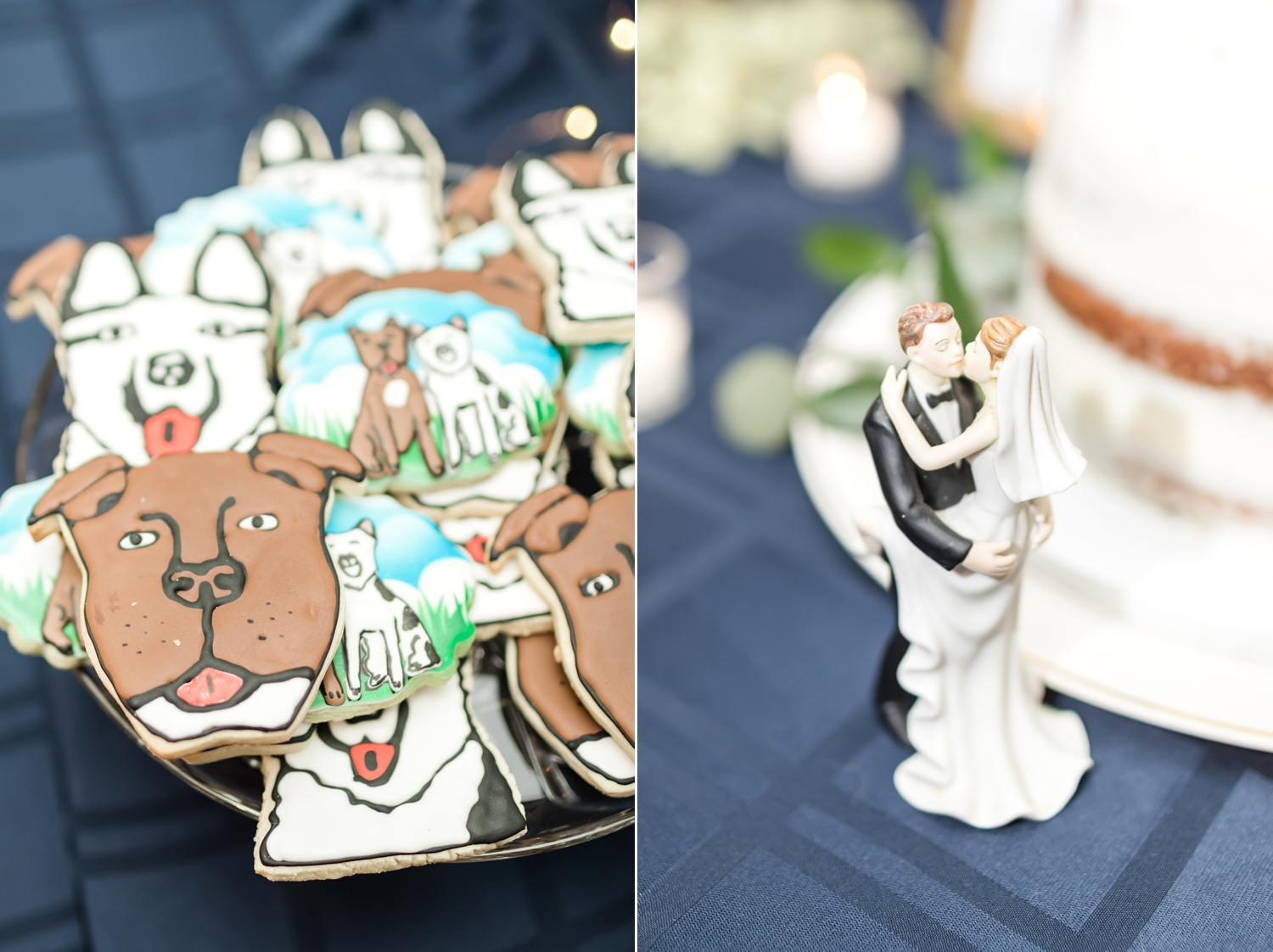  How adorable are these cookies that look like Angel and Matty’s pups?! 