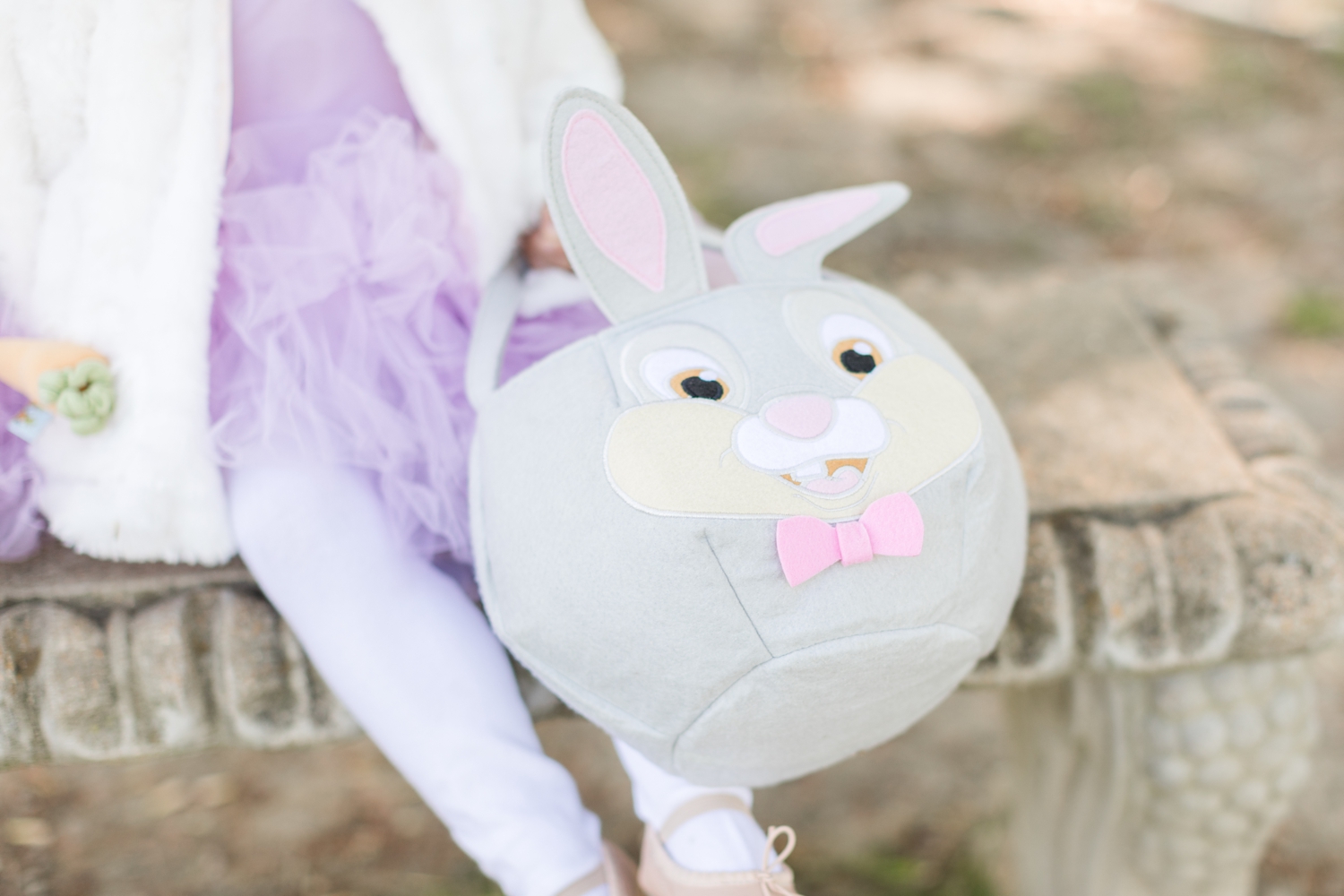 How cute is this little bunny basket?! 