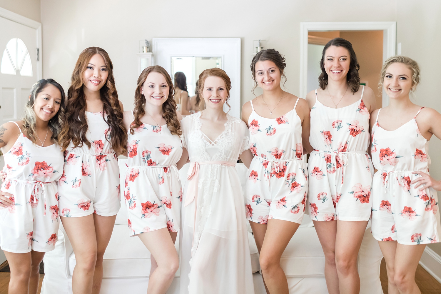  How adorable are these rompers?! And Jessica your robe is stunning! 