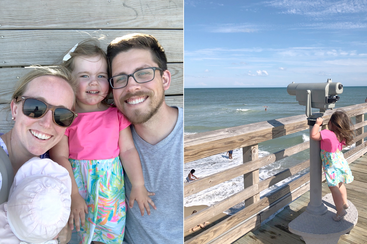  We had to visit the pier!  