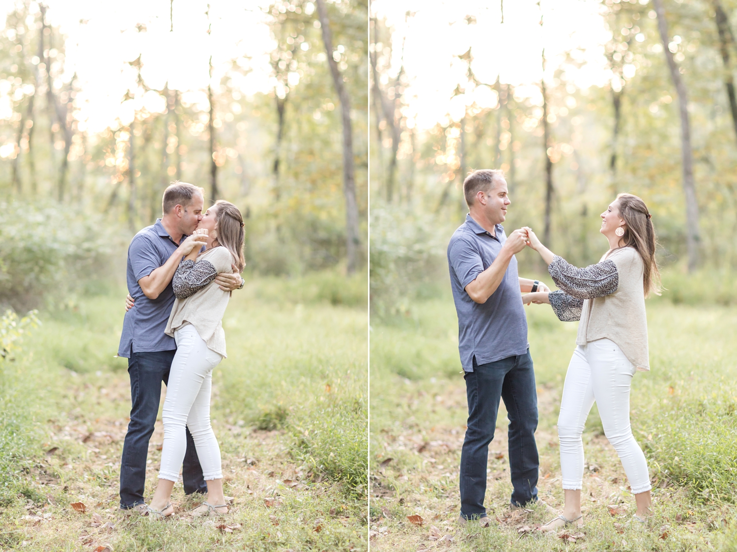  I love having my couples practice their first dance! It makes for lots of laughs and sweet kisses. 