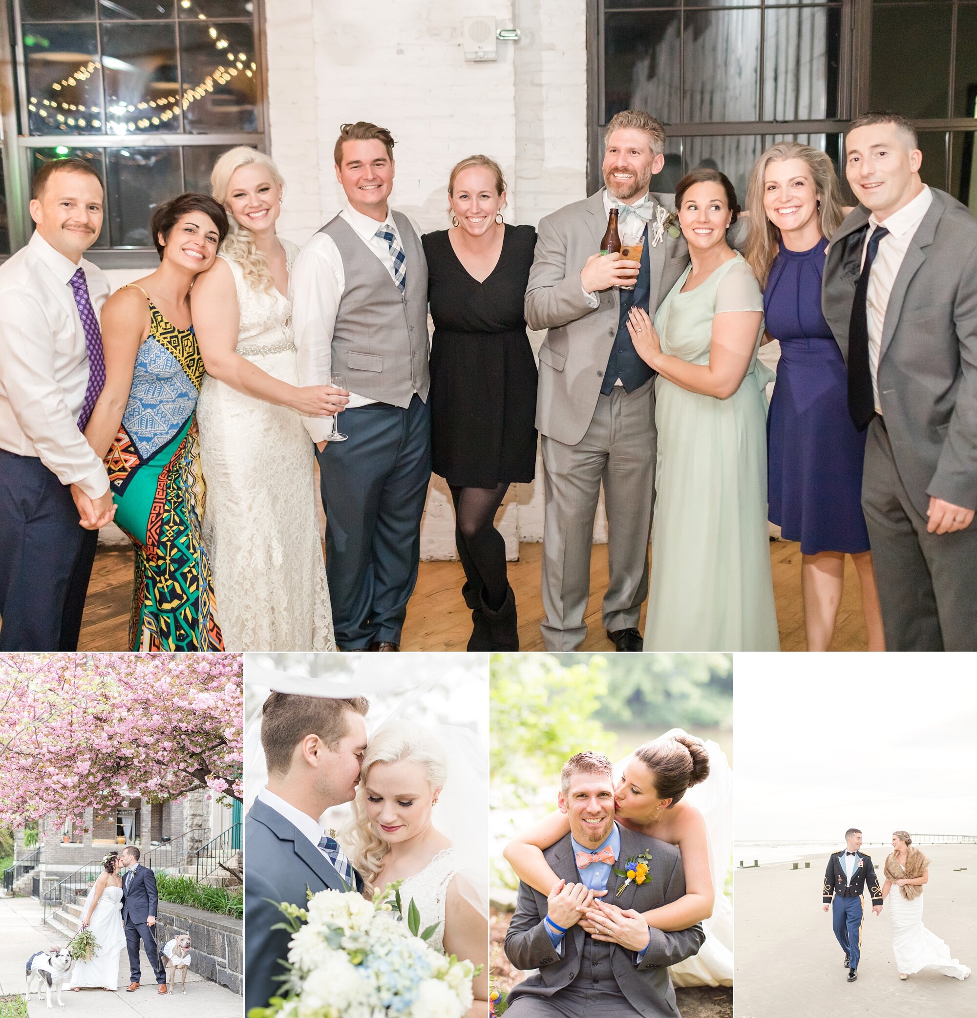  This photo is so special to me! I shot each of these amazing couples weddings over the years. We love our CrossFit community!  