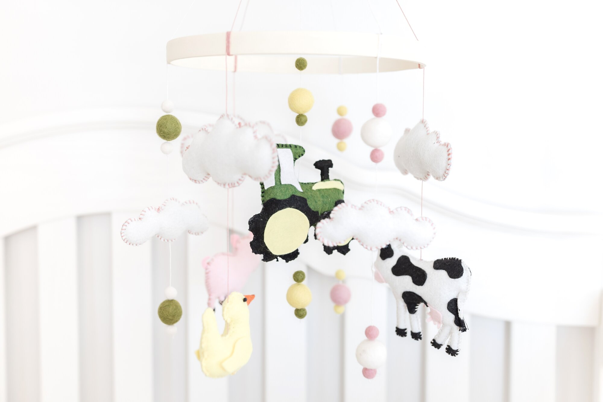  How adorable is this handmade mobile?!  