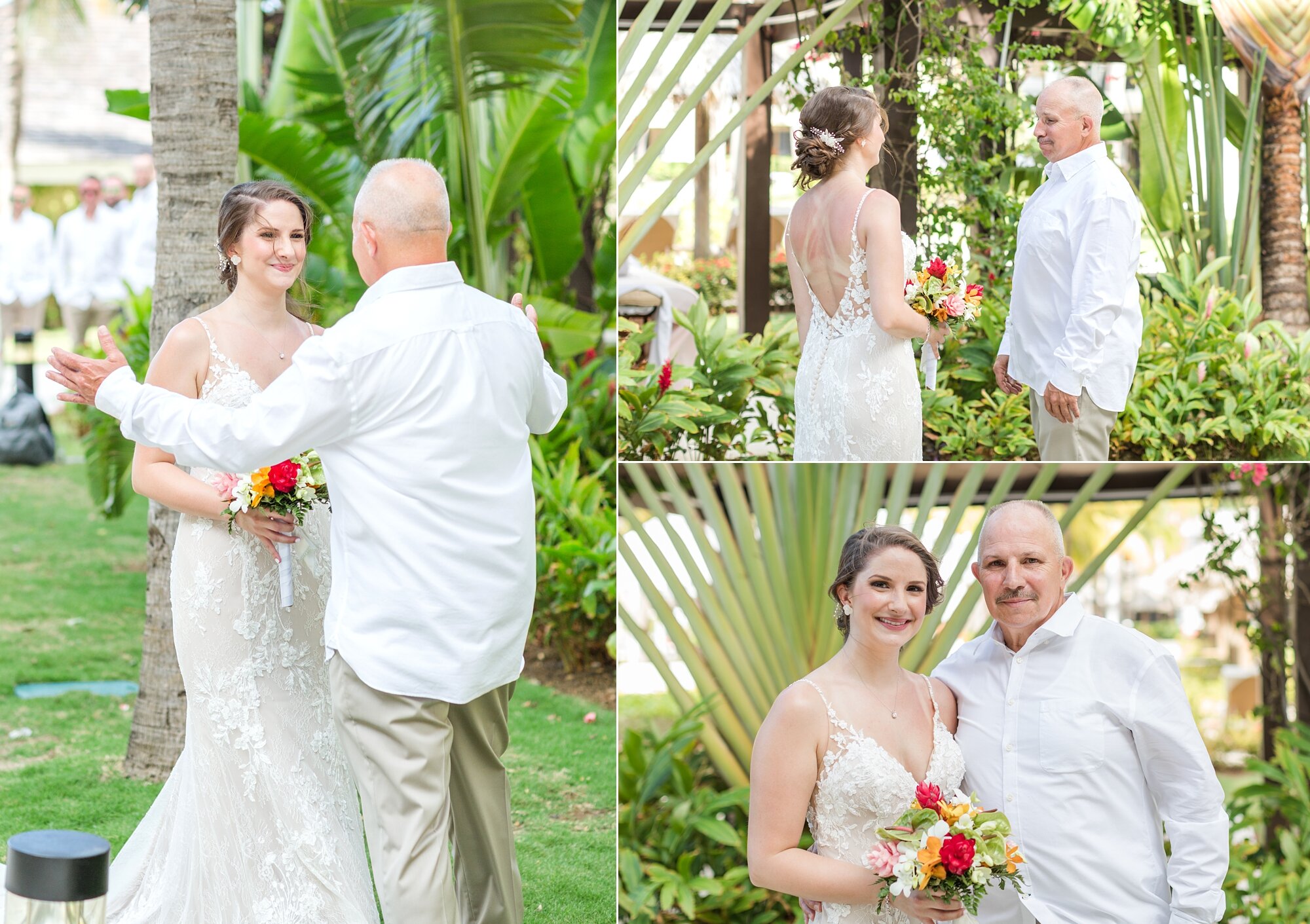  We were all tearing up during Leanna’s First Look with her Dad! 