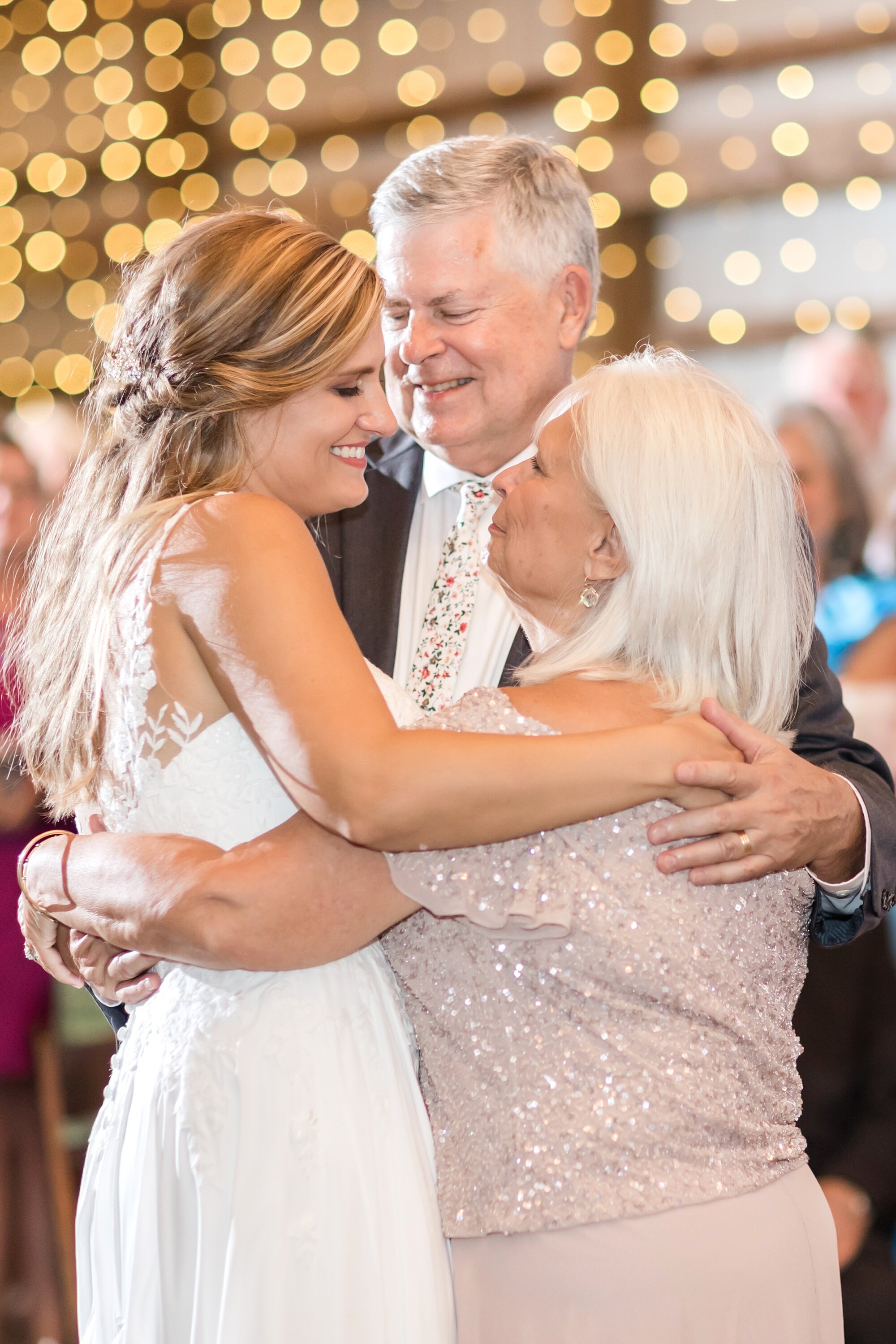  Sara and her dad invited Mrs. Cummings to join the end of their dance together. So many happy tears! 