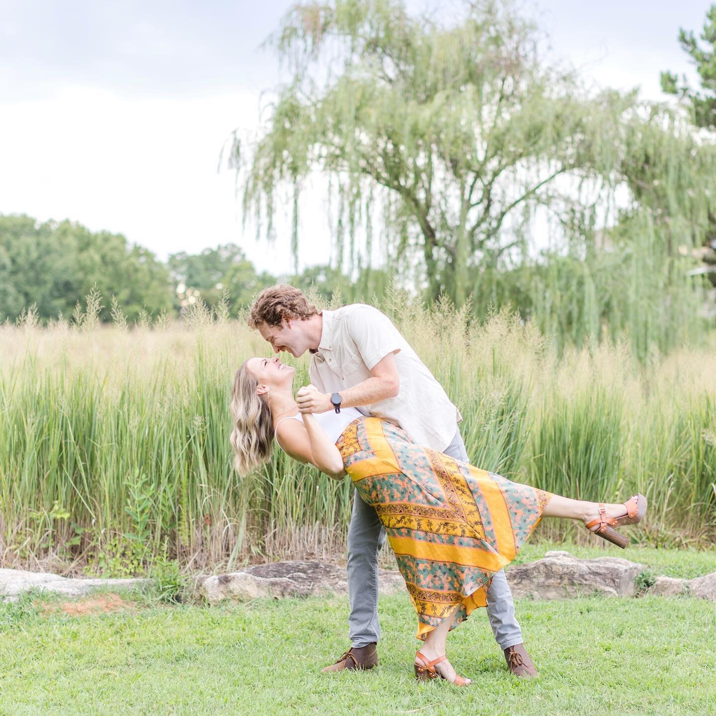 There is so much joy and love between these two! Will and Addie are getting married at Southern Grace Farms in the spring and can't wait to become husband and wife. So happy for you guys! 💍