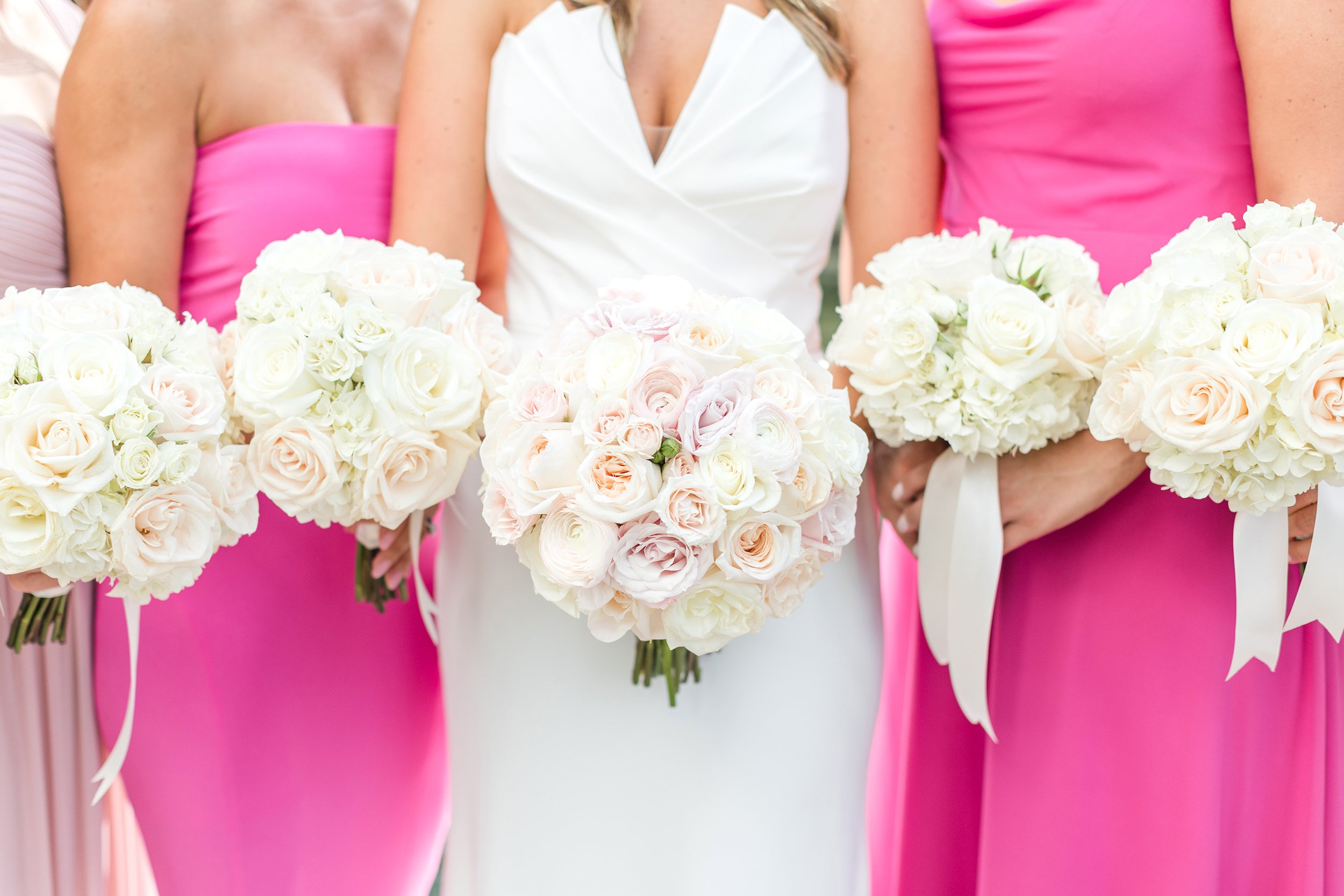  Maryland Wedding Pink Bouquet 