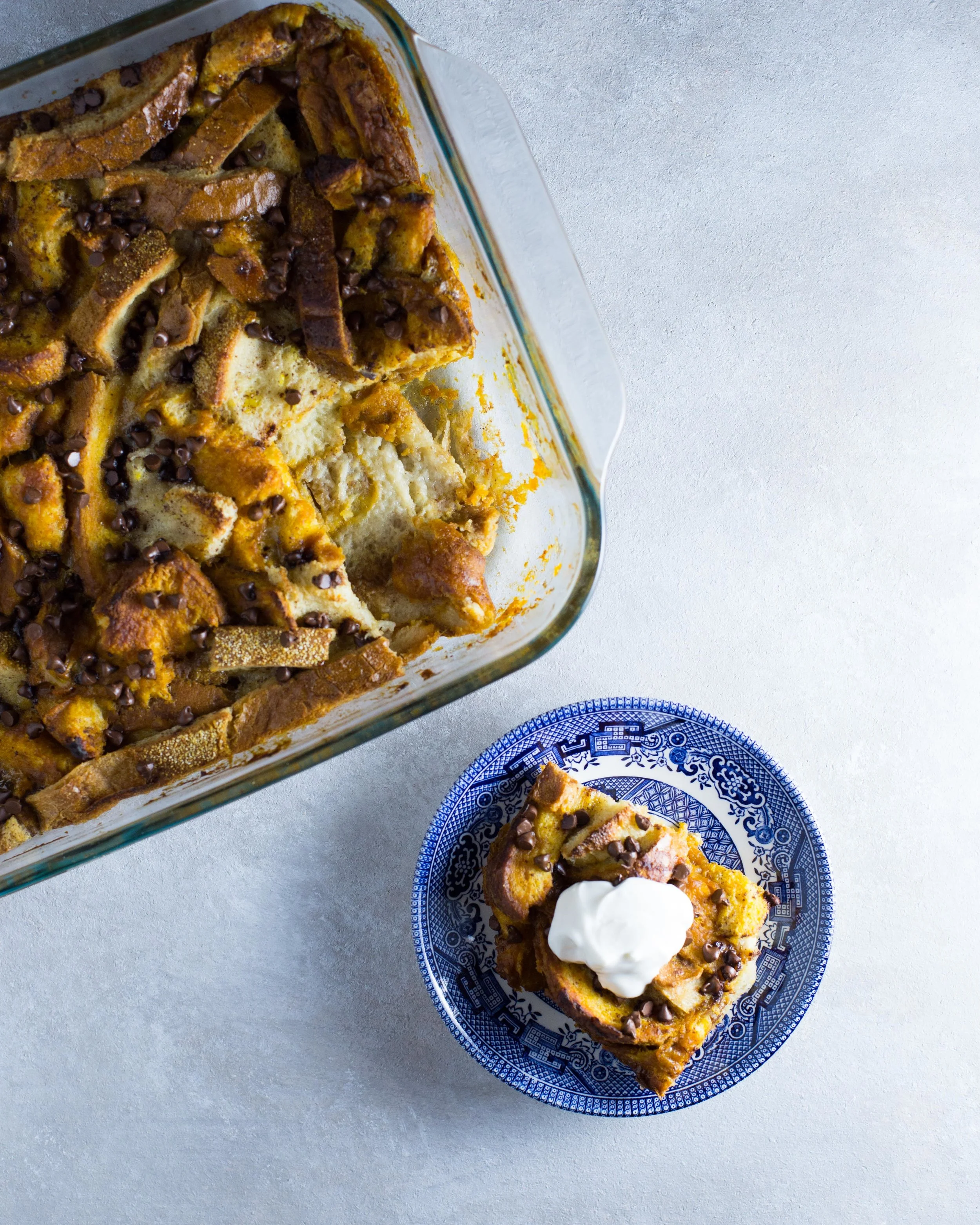 This sweet potato bread pudding is the perfect breakfast, brunch, or dessert dish! 