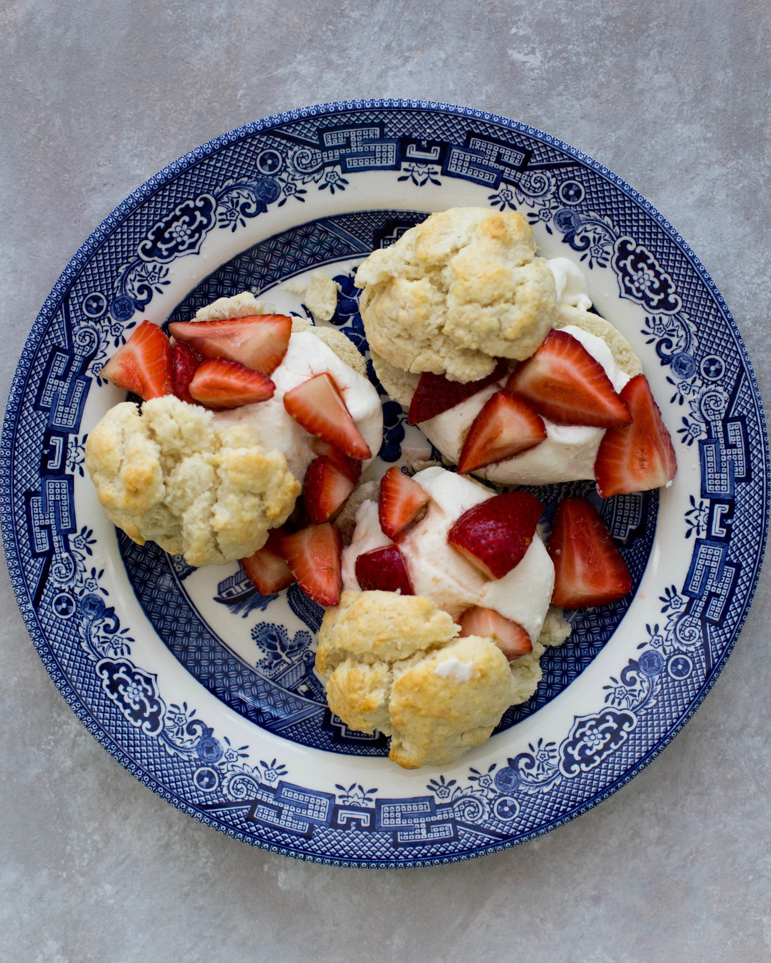 Easy Strawberry and Ricotta Biscuit Shortcakes, perfect for a summer brunch! 