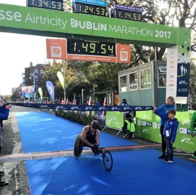 Monahan Crosses the Line to Win the 2017 Dublin City Marathon