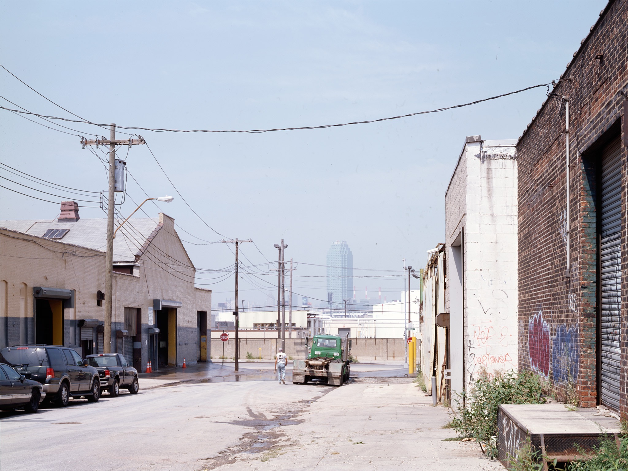 Summer clean up Green Point 2007 Hausman Street between Nassau Ave. and Norman Ave. 40.727066, -73.938981