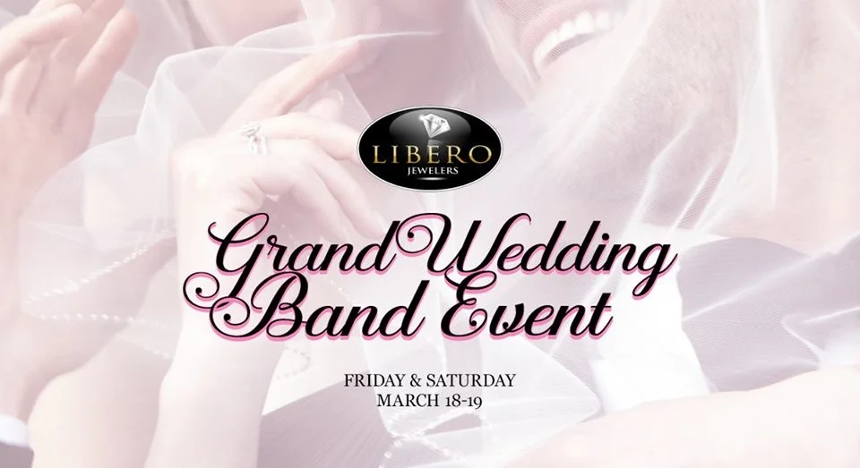      

 
    Visit Bridal Trousseau's stand at &nbsp;Libero Jewelers'&nbsp;Grand Wedding Band Event on March 18th &amp; 19th. We will be offering a $250 voucher towards the purchase of a gown to all guests who register with us.    Pre-registration fo