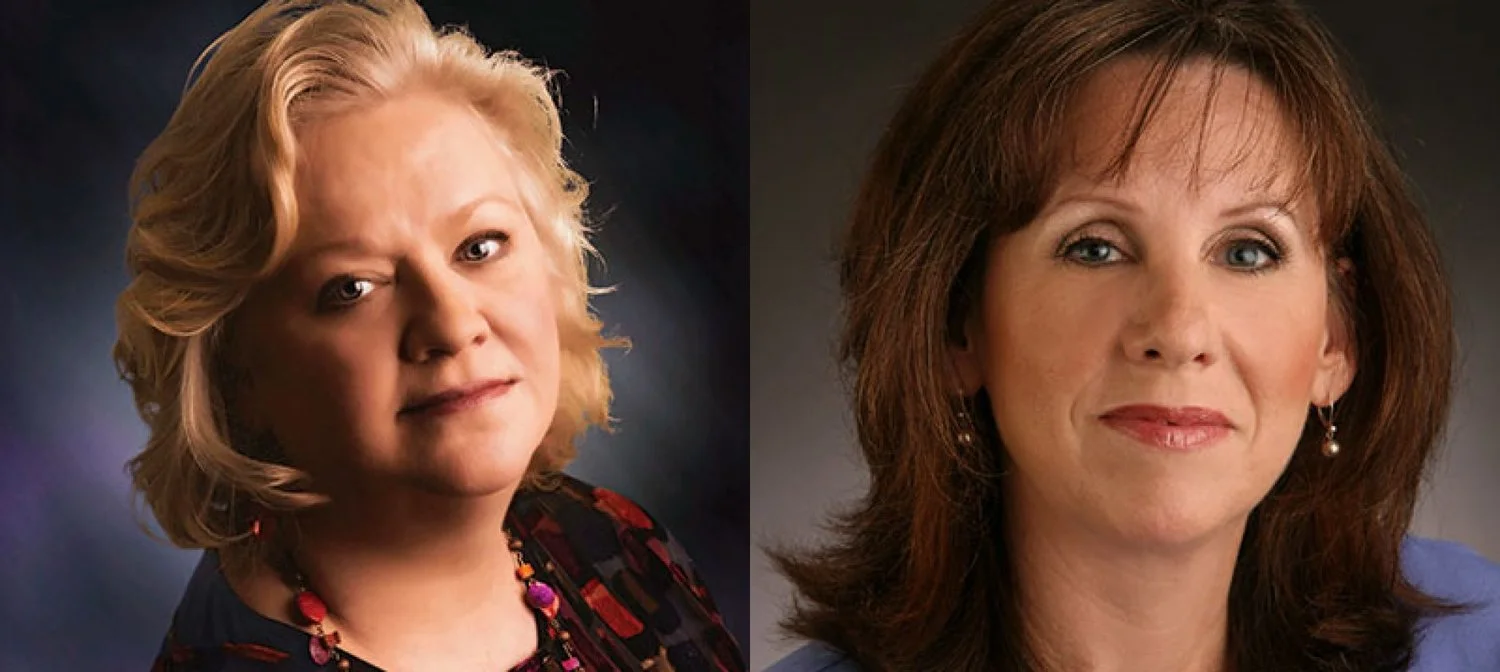 Corporate Communications Experts: Rebecca Theim (left) and Stephanie Nora White (right) .