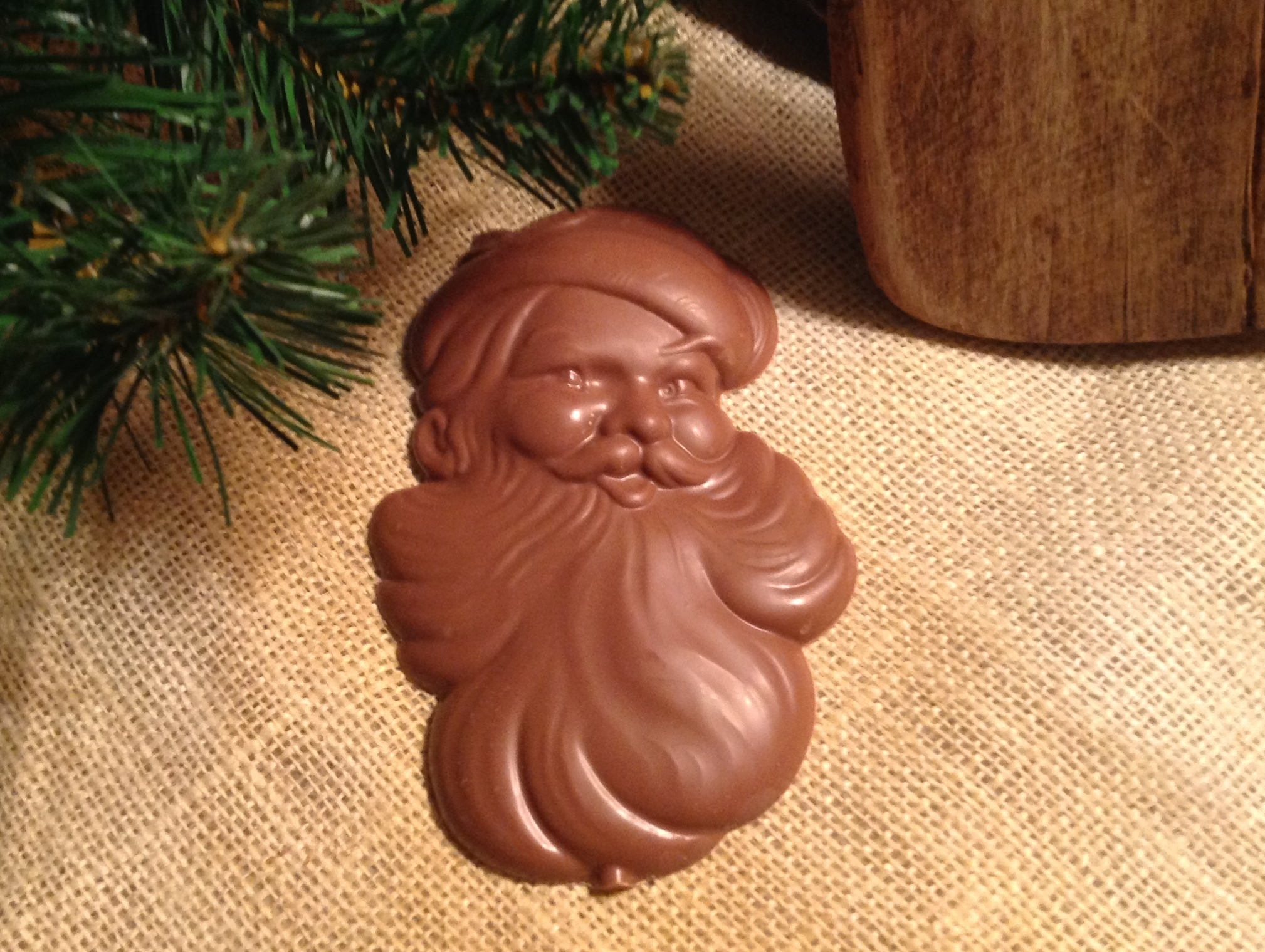 4 oz. Solid Santa Face