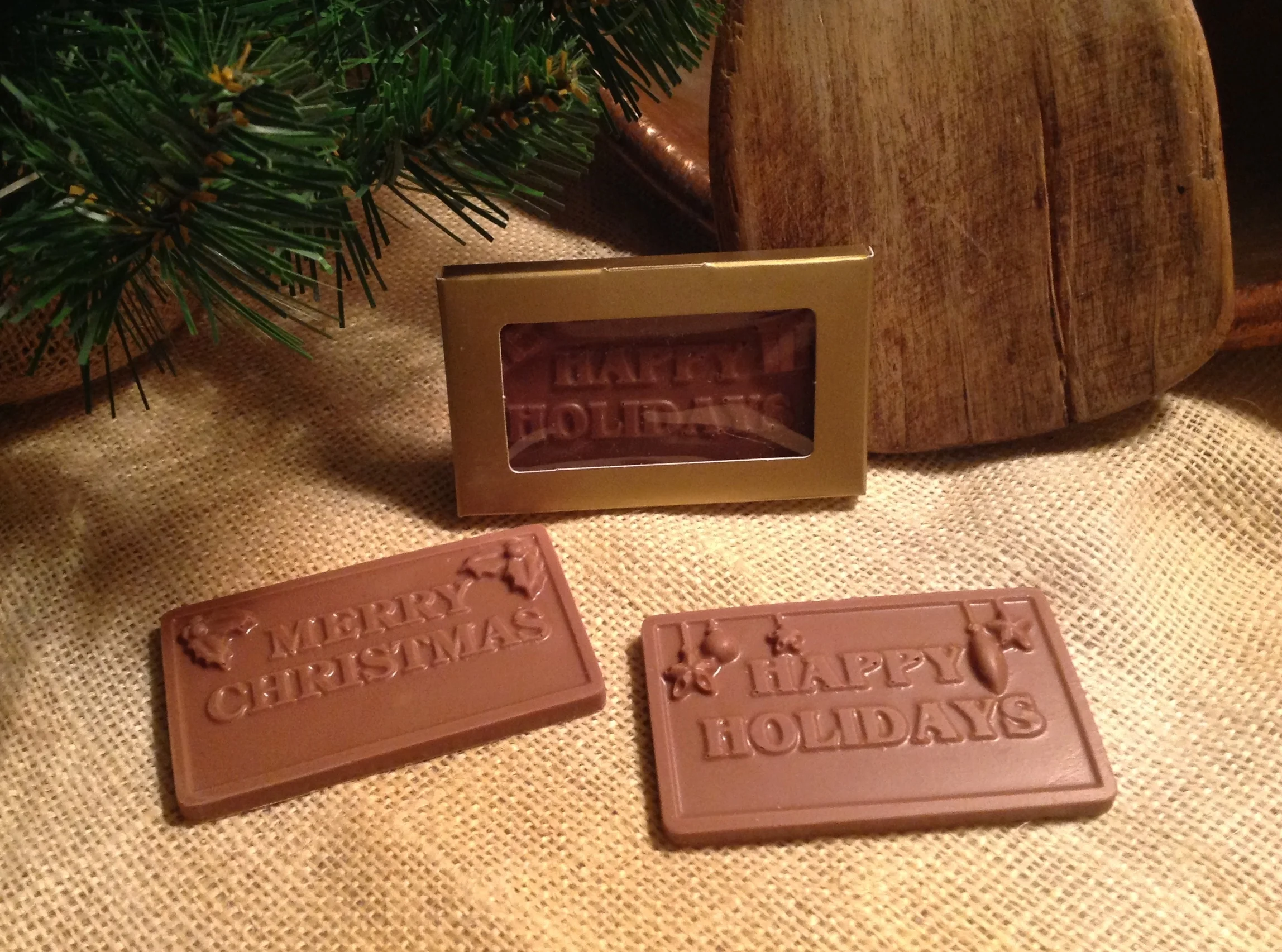 1 oz. Solid Chocolate Card