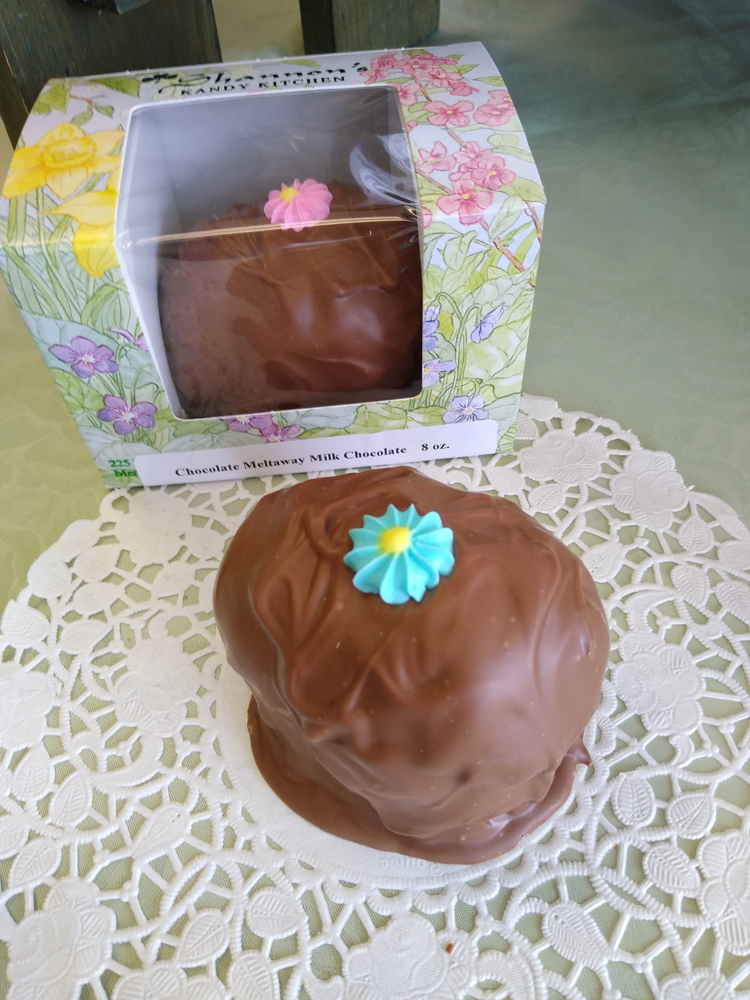 Chocolate Meltaway Egg