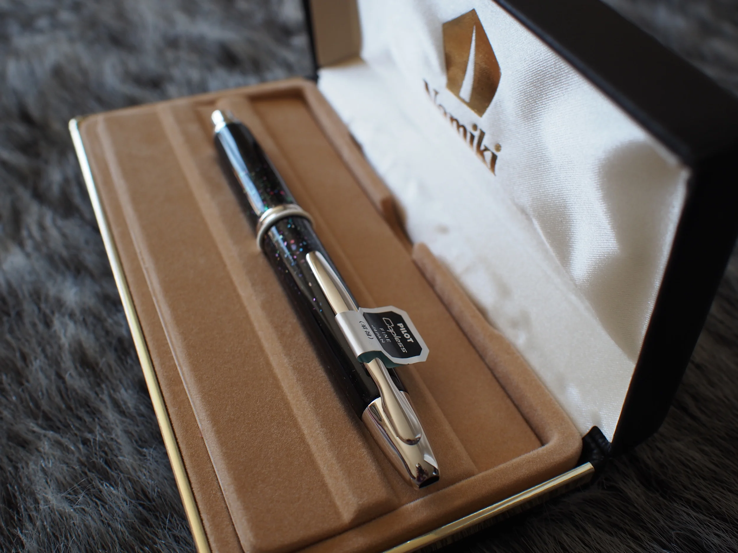 Handsome pen in a handsome box